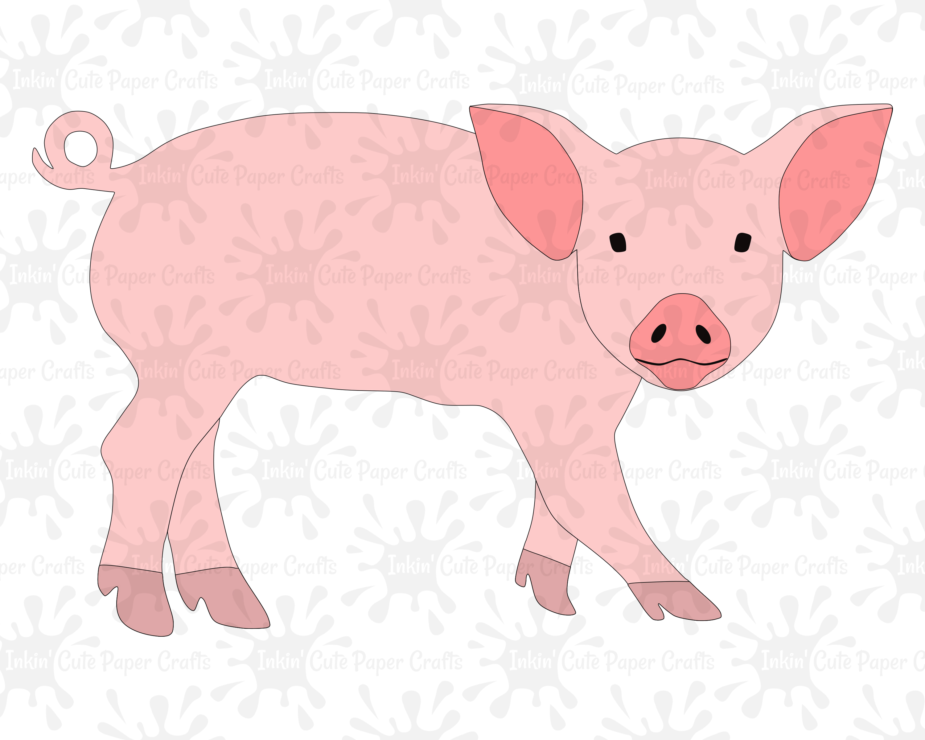 Download Pig SVG / Pig Clipart