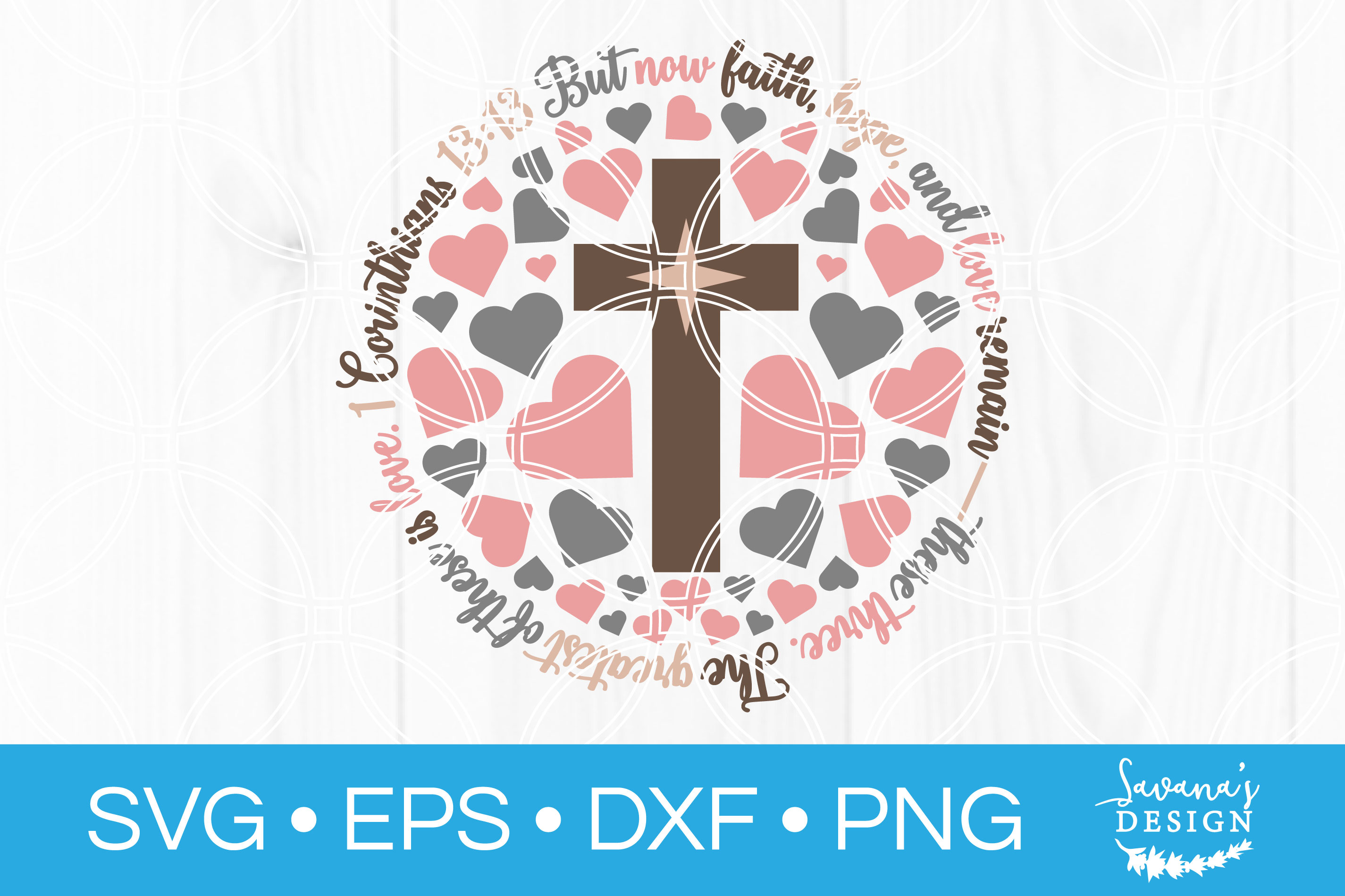 LOVE IS CORINTHIANS JESUS CHRIST License Plate Frame