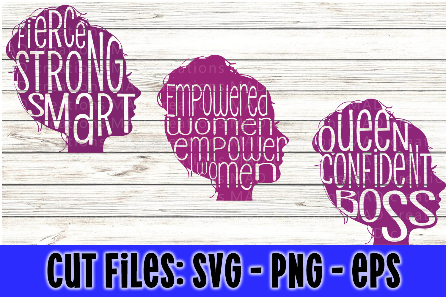 Women's Empowerment Bundle - SVG PNG and EPS (359260) | SVGs | Design