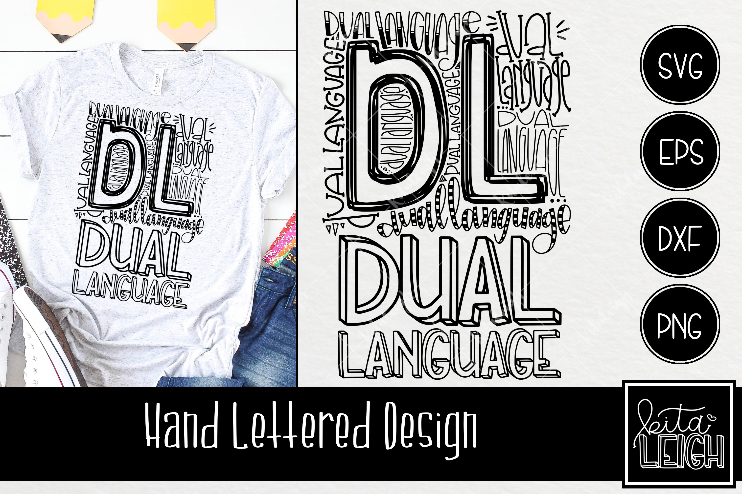 Dual Language Teacher Typography dual-language-teacher-typography