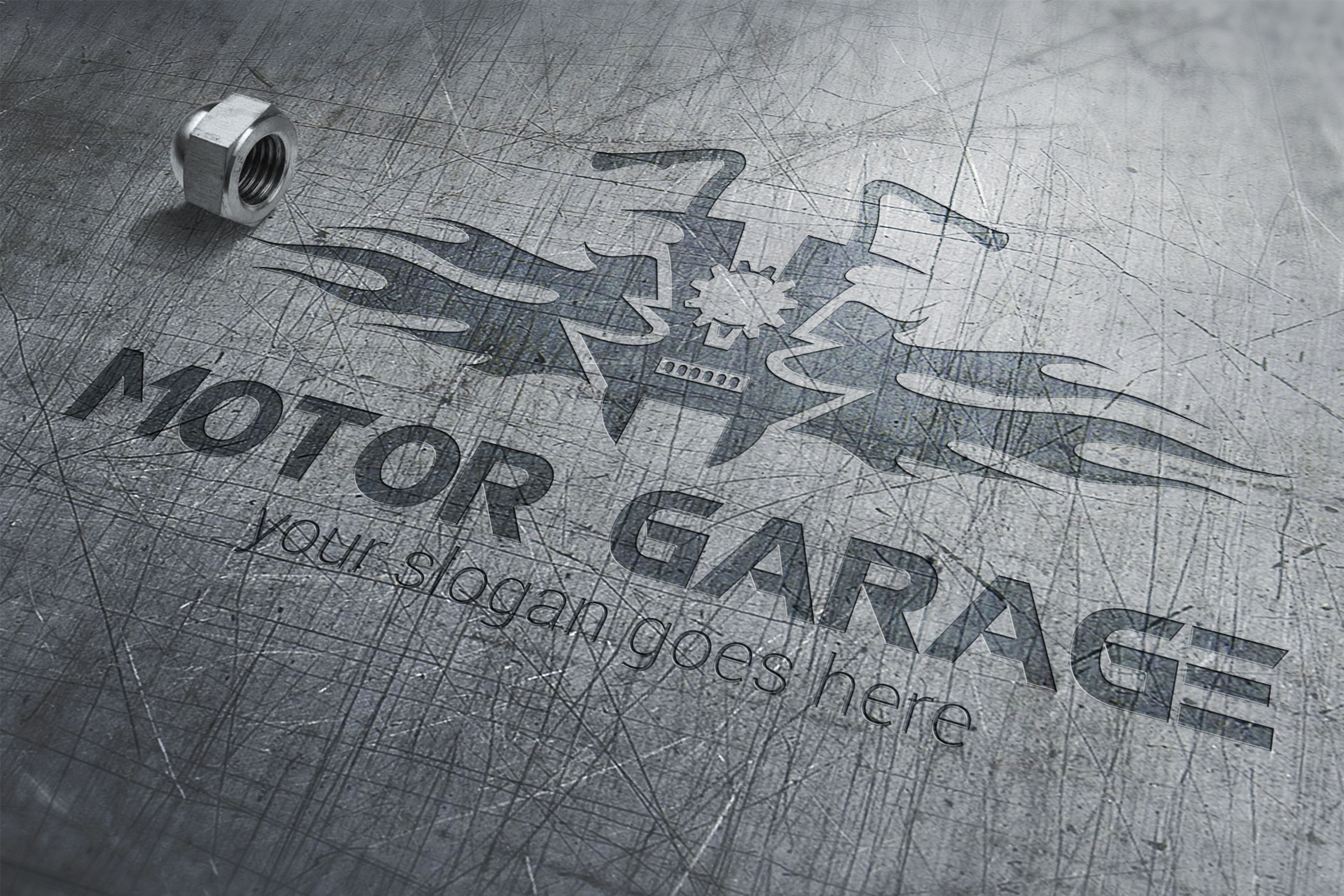 Motor Garage Logo Template (336751) Logos Design Bundles