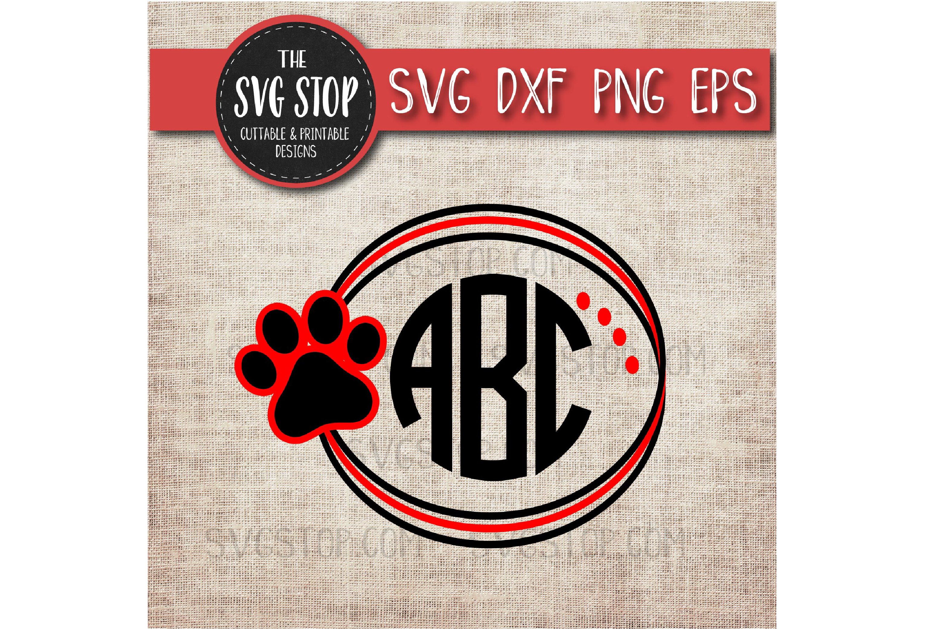 Free Free Paw Print Monogram Svg 192 SVG PNG EPS DXF File