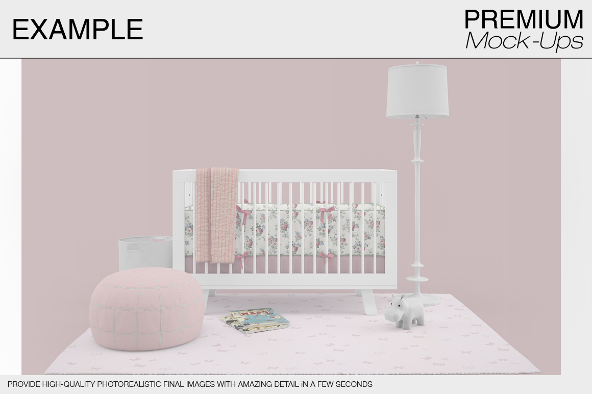 Download Nursery Mockup Pack (49793) | Mock Ups | Design Bundles