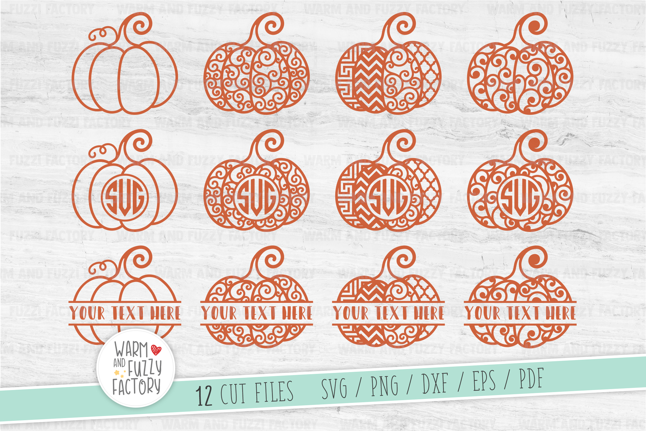 Download Pumpkin svg, Pumpkin monogram svg, Swirly pumpkin, Fall ...