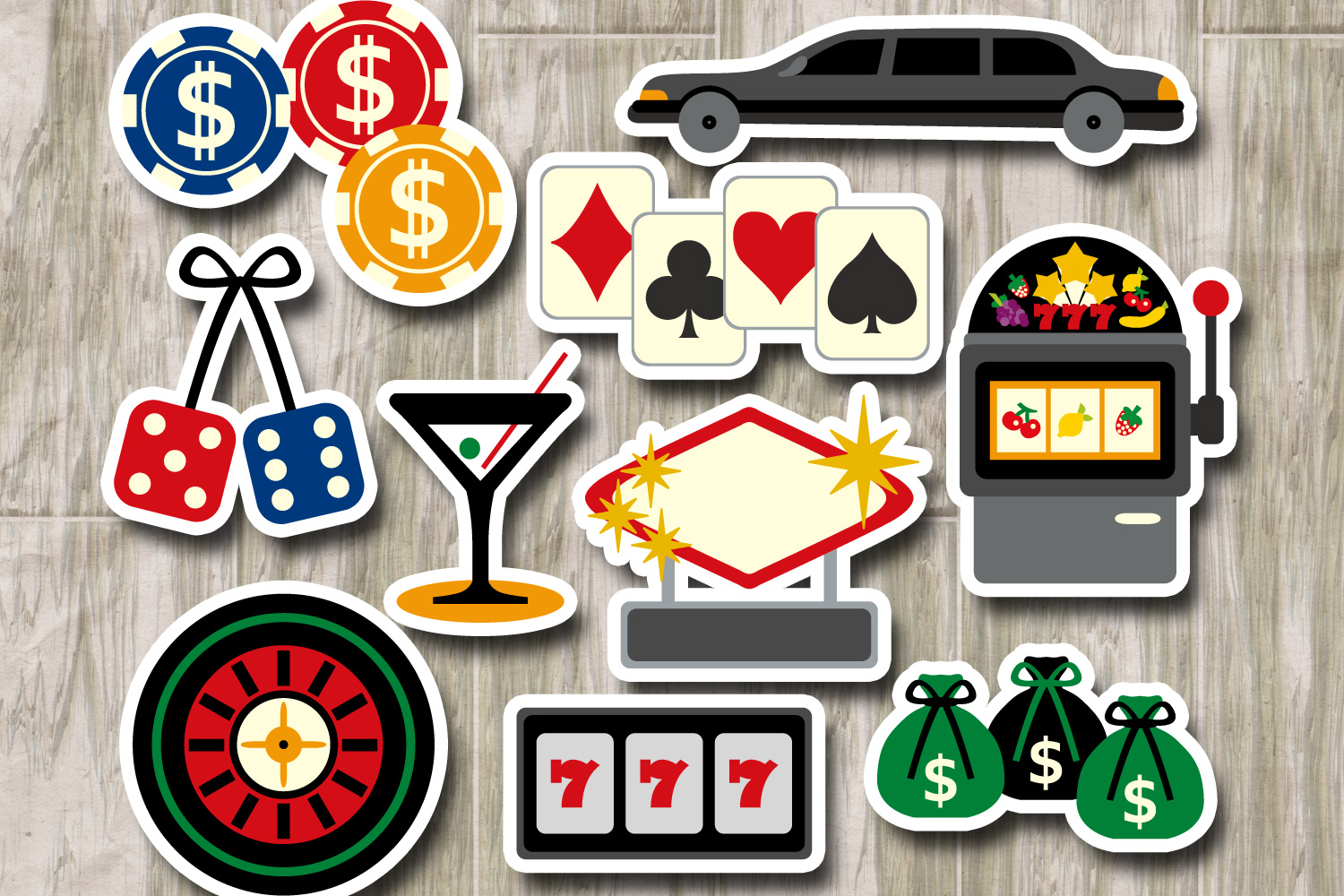 Viva las vegas clip art graphics - Casino gambling