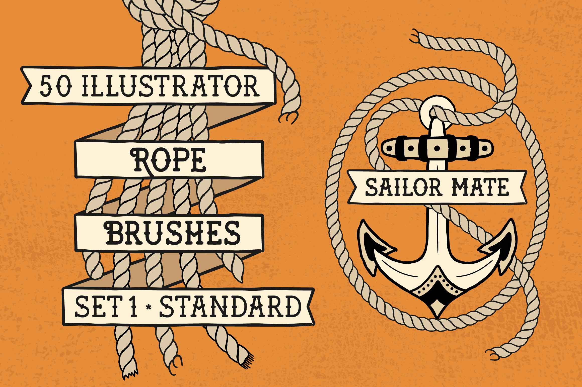 Sailor Mate S Rope Brushes I Standard