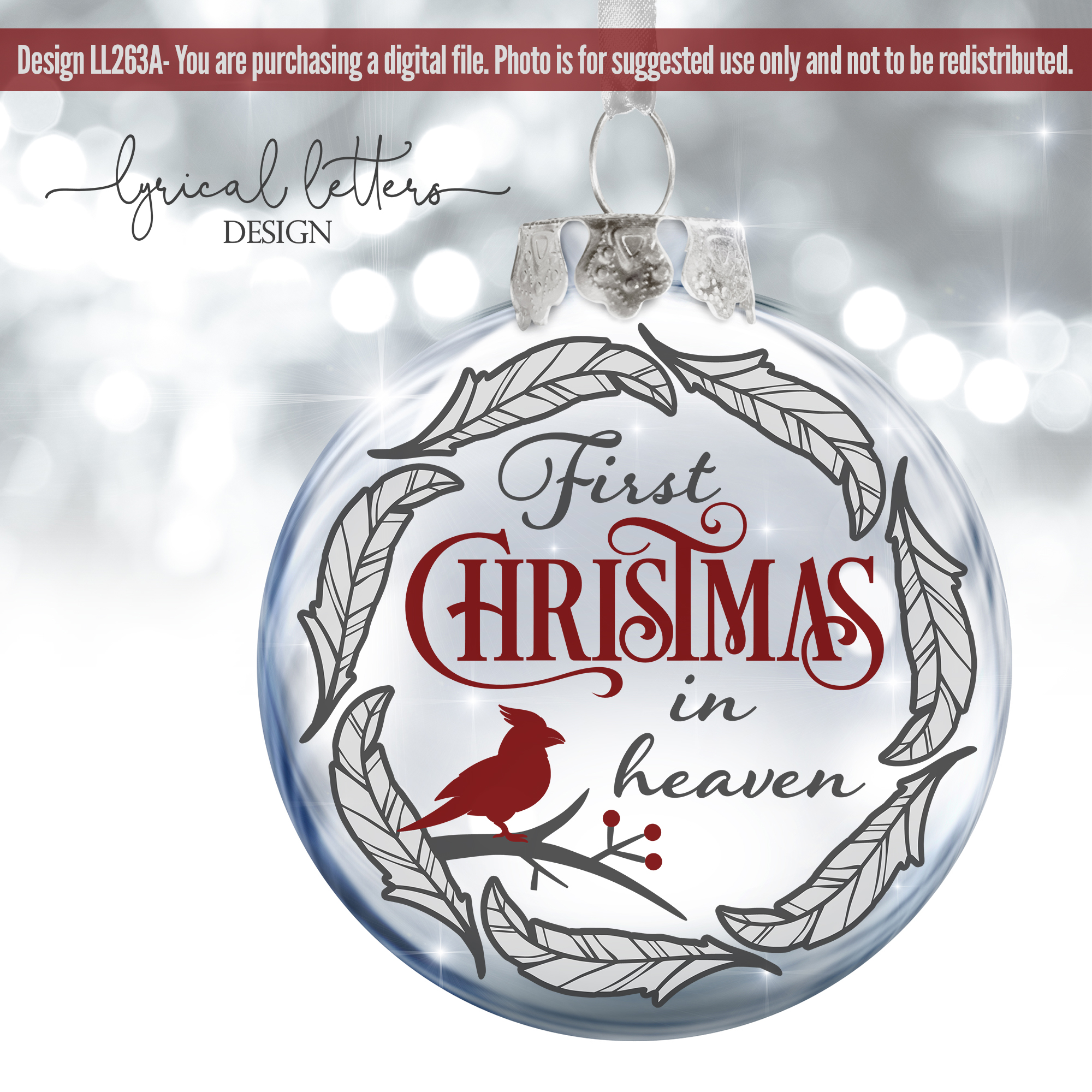 Free SVG Svg Christmas In Heaven 19280+ File for Silhouette