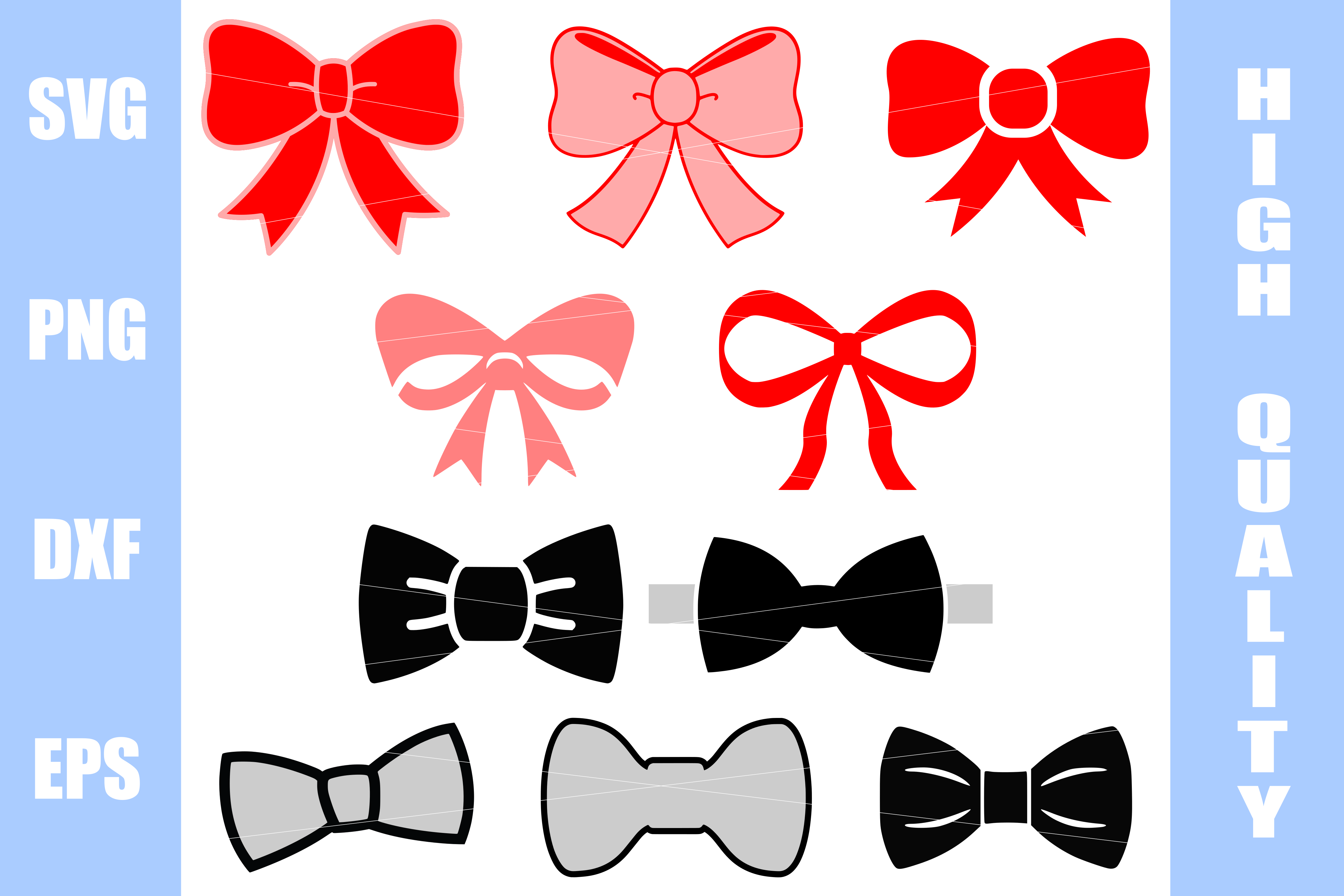 Download Bow Bundle Svg Png Eps Dxf