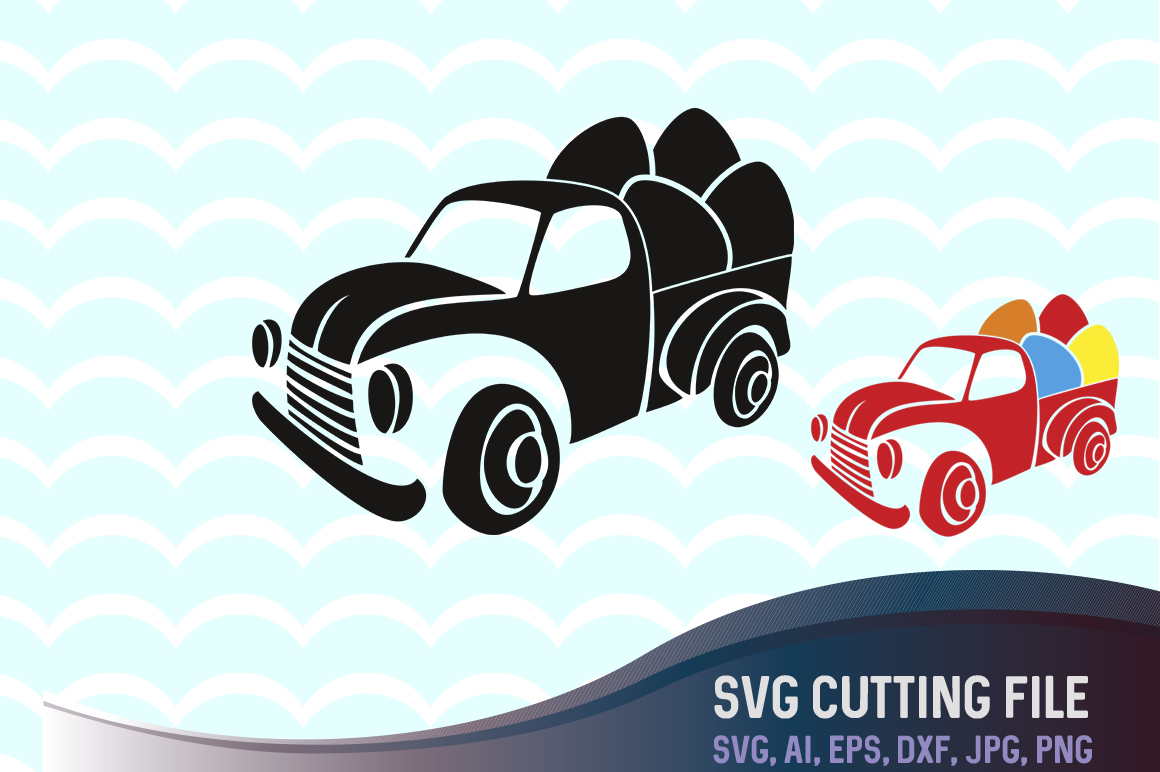 Free Free 133 Truck With Easter Eggs Svg SVG PNG EPS DXF File