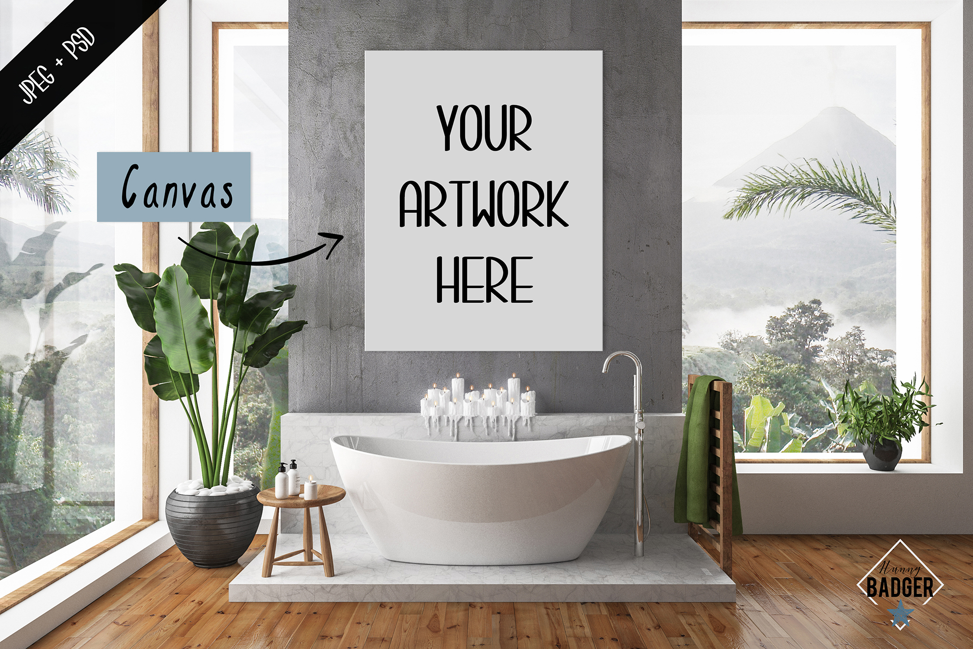 Minimal Bathroom Interior Mockup Psd | Premium PSD   Rawpixel