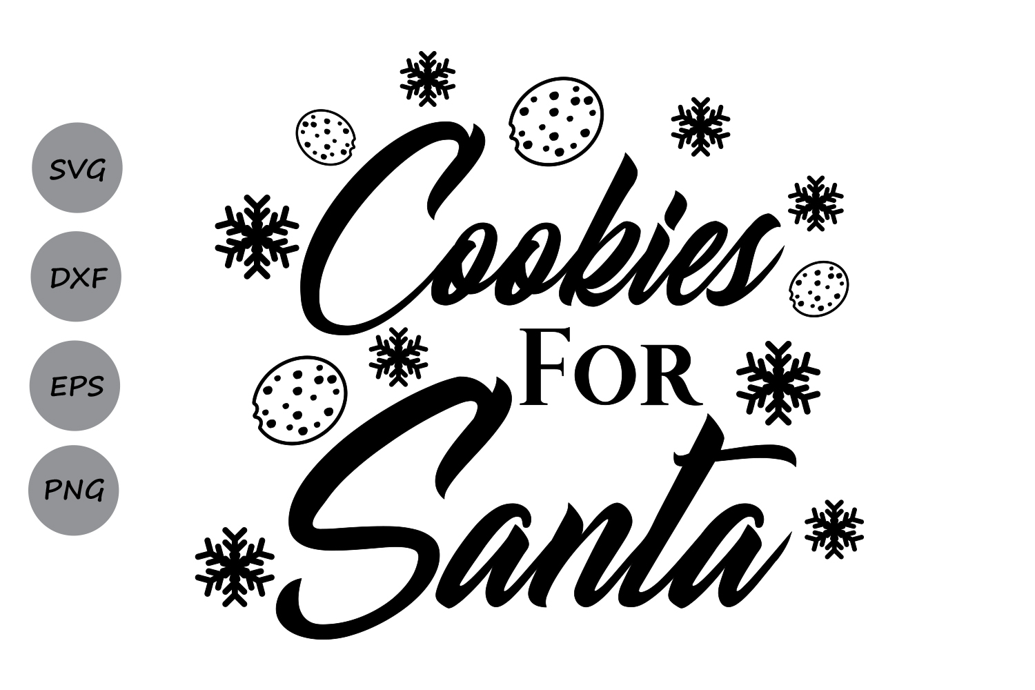 Download Cookies For Santa svg, Christmas svg, Santa svg, Elf svg ...