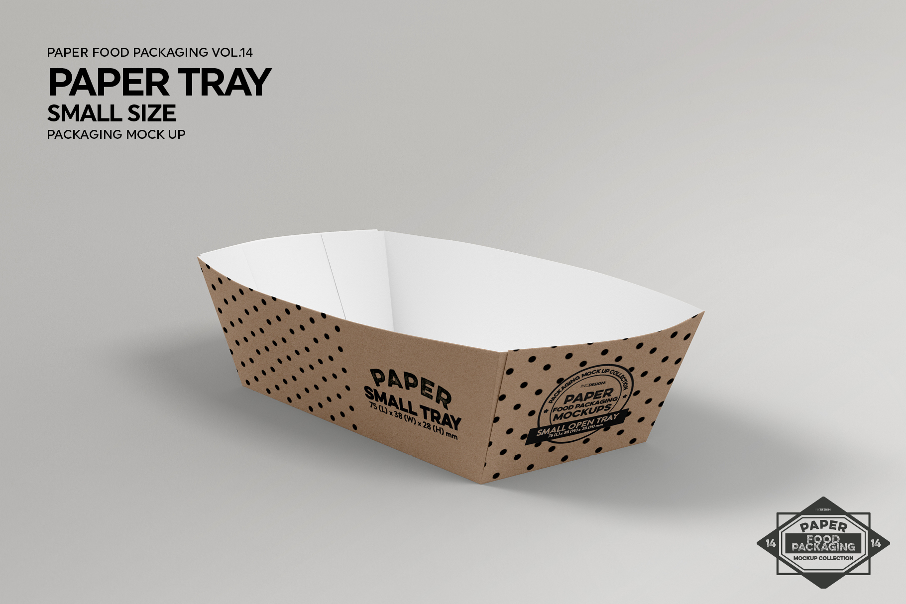 Download VOL.14 Food Box Packaging MockUps (199936) | Branding | Design Bundles