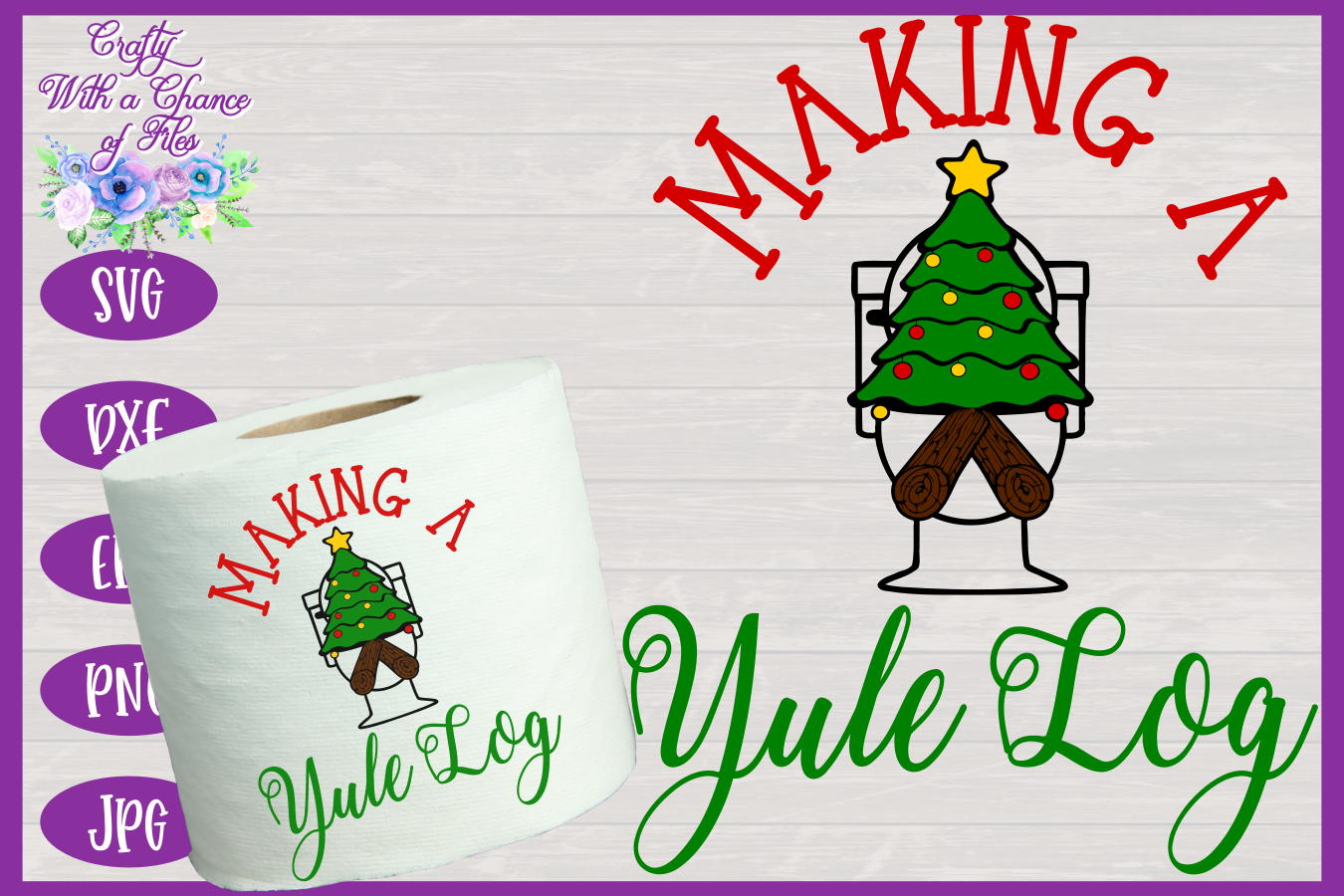 Download Christmas SVG | Toilet Paper SVG | Funny Gag Gift SVG
