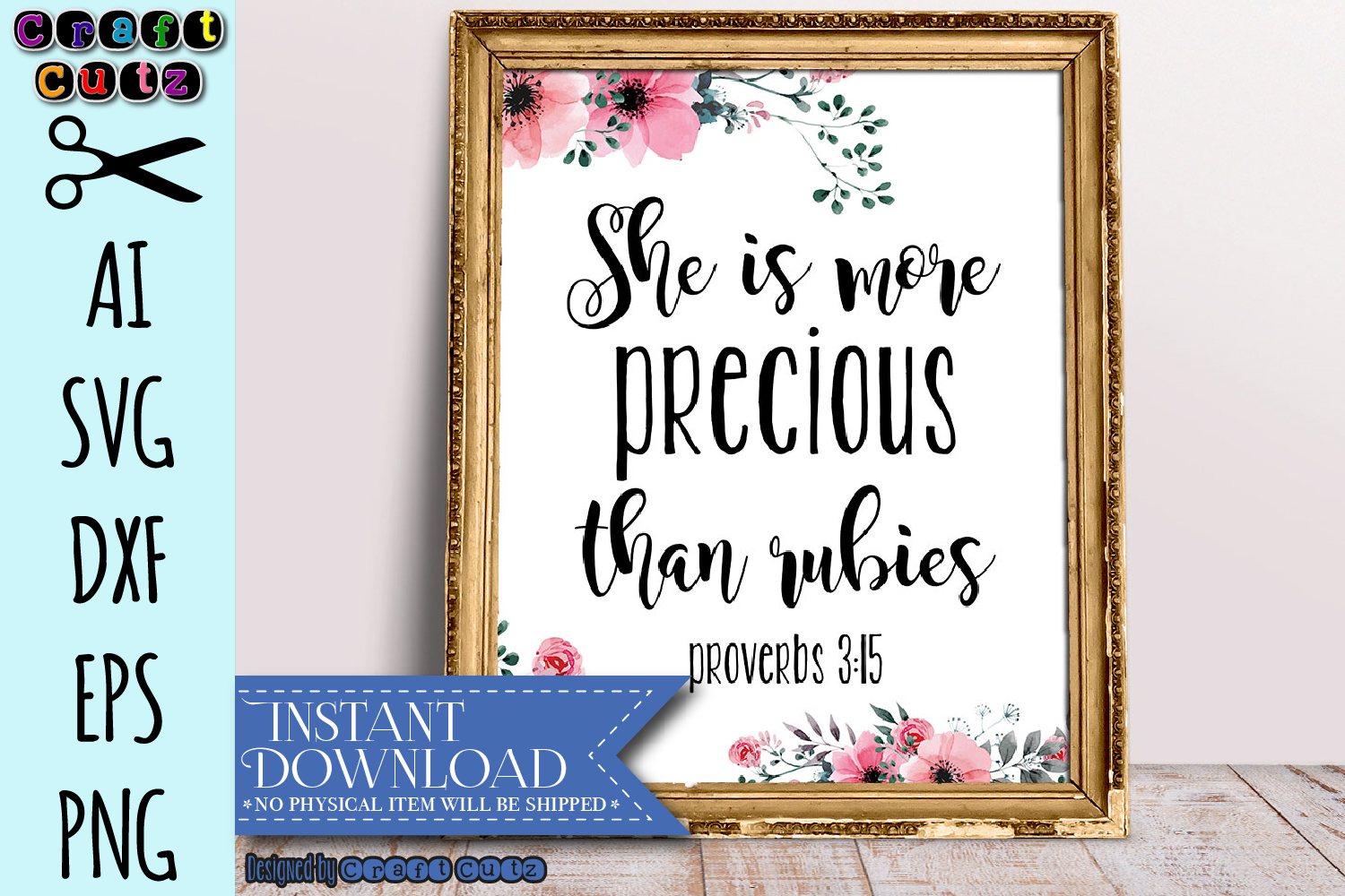 She is more precious than rubies Svg proverbs 315 Svg Etsy