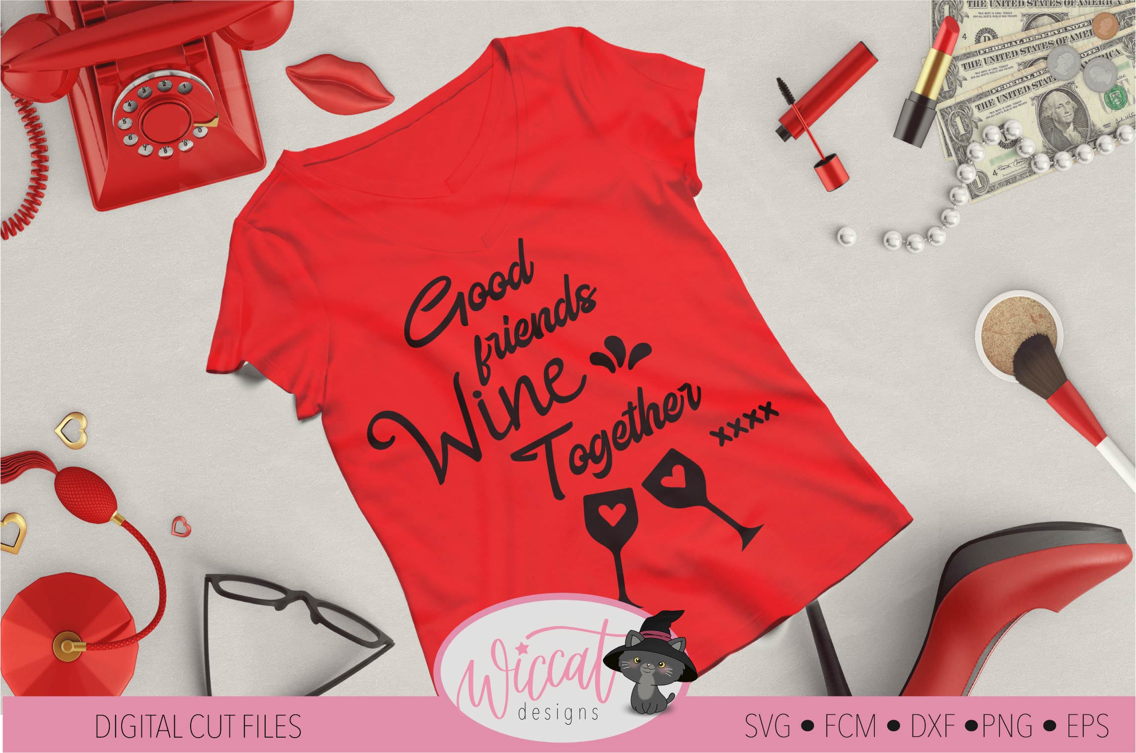 Free Free 174 Good Friends Wine Together Svg SVG PNG EPS DXF File