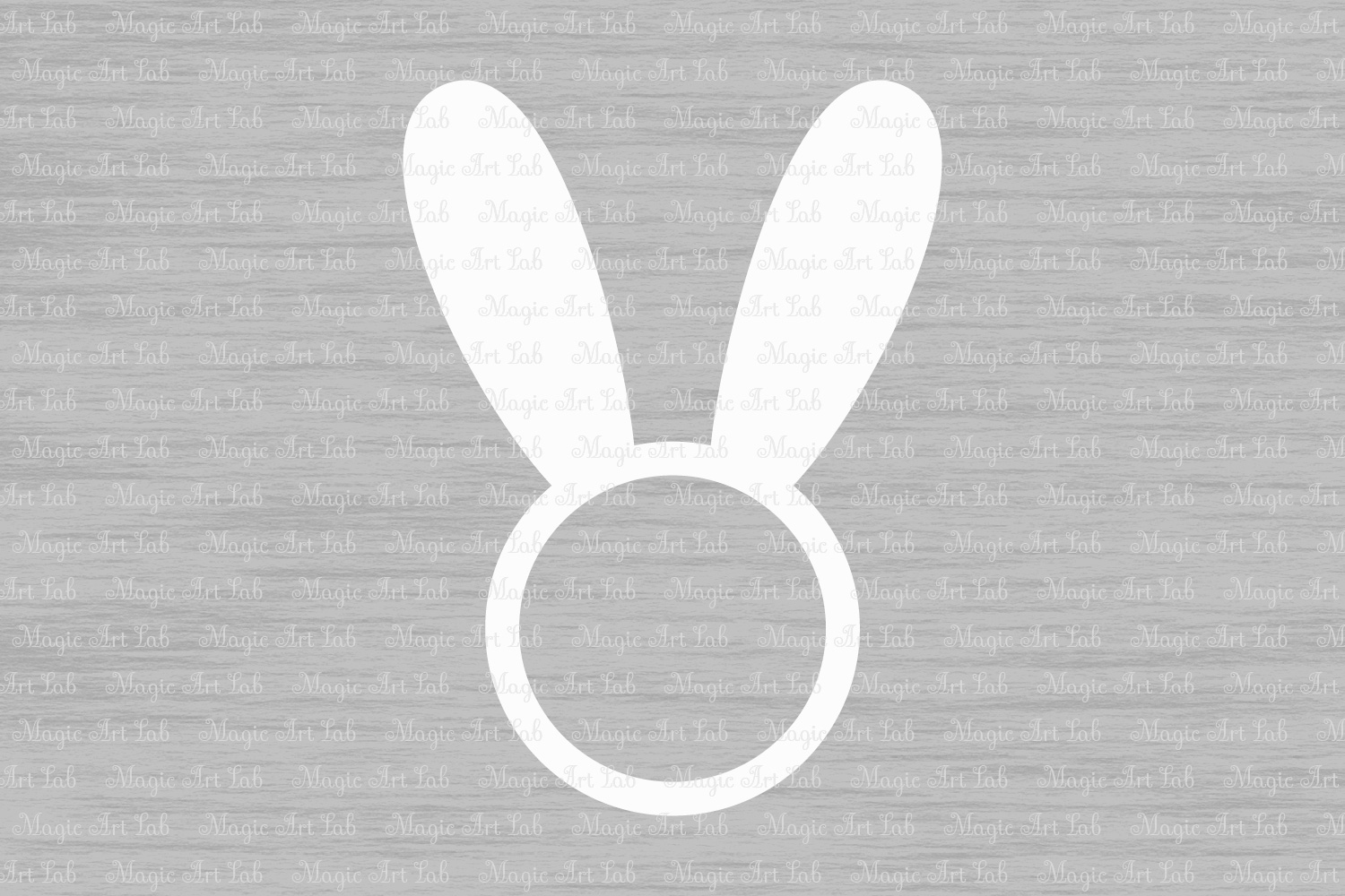 Логотип уши кролика