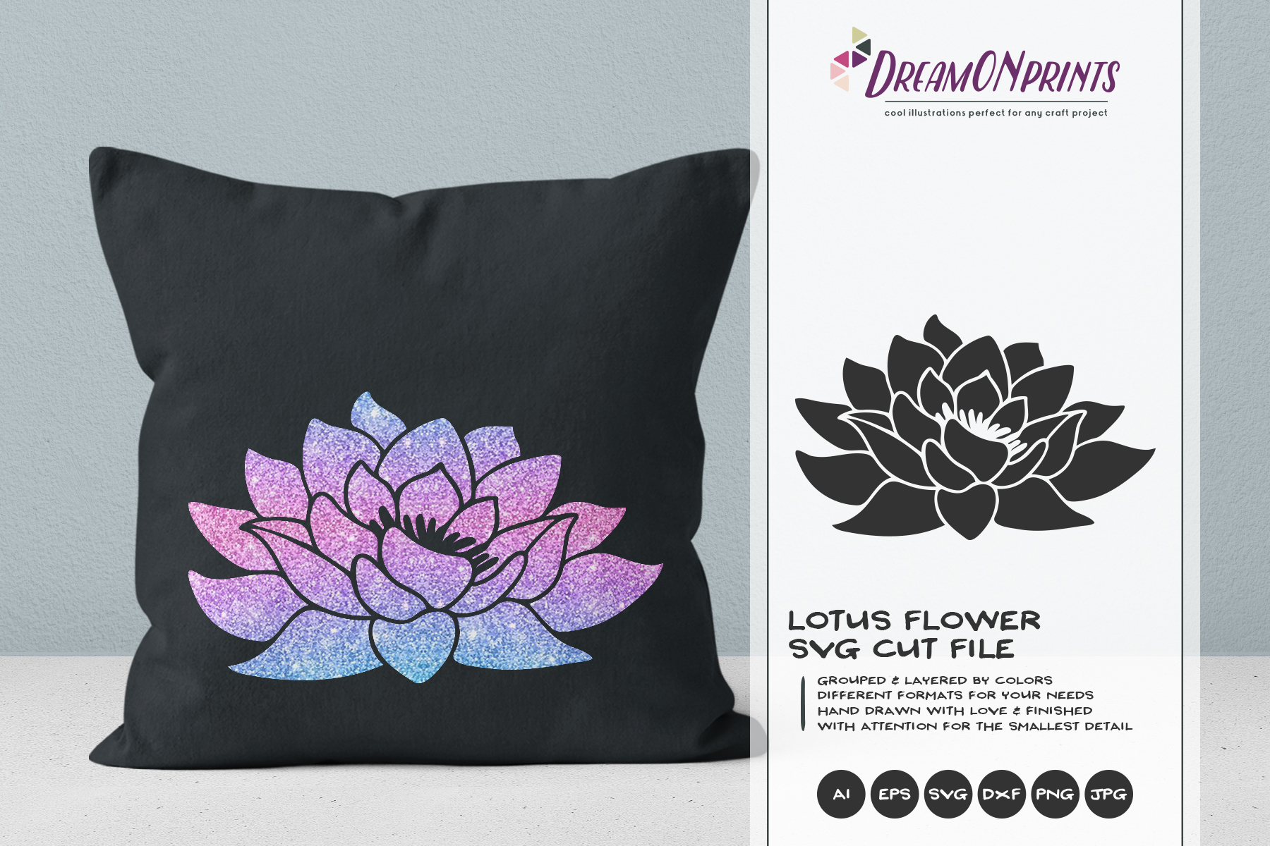 Free Free 155 Lotus Flower Svg File SVG PNG EPS DXF File