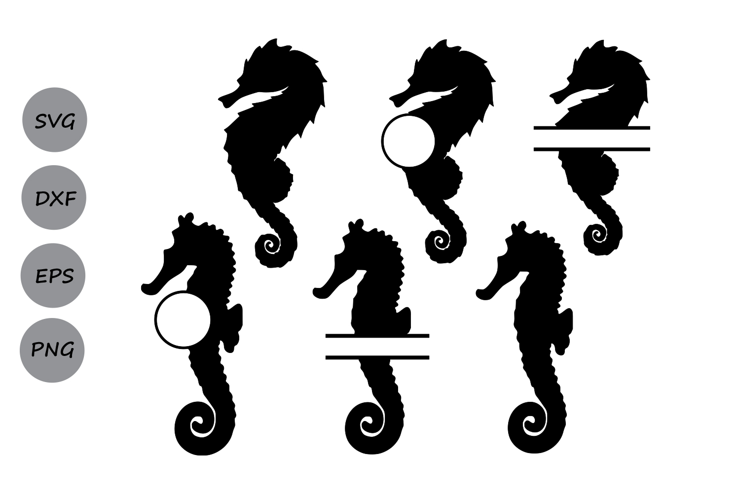 Download Seahorse SVG, Sea horse svg, seahorse monogram svg, Cricut ...
