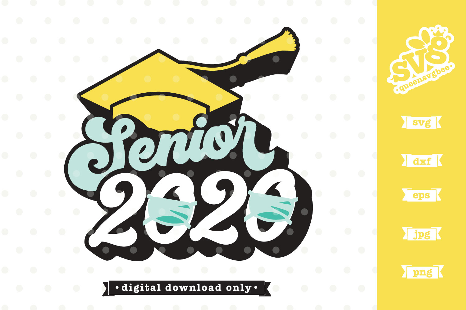 Download 2020 Senior Graduation Quarantine svg file (537484) | Cut Files | Design Bundles