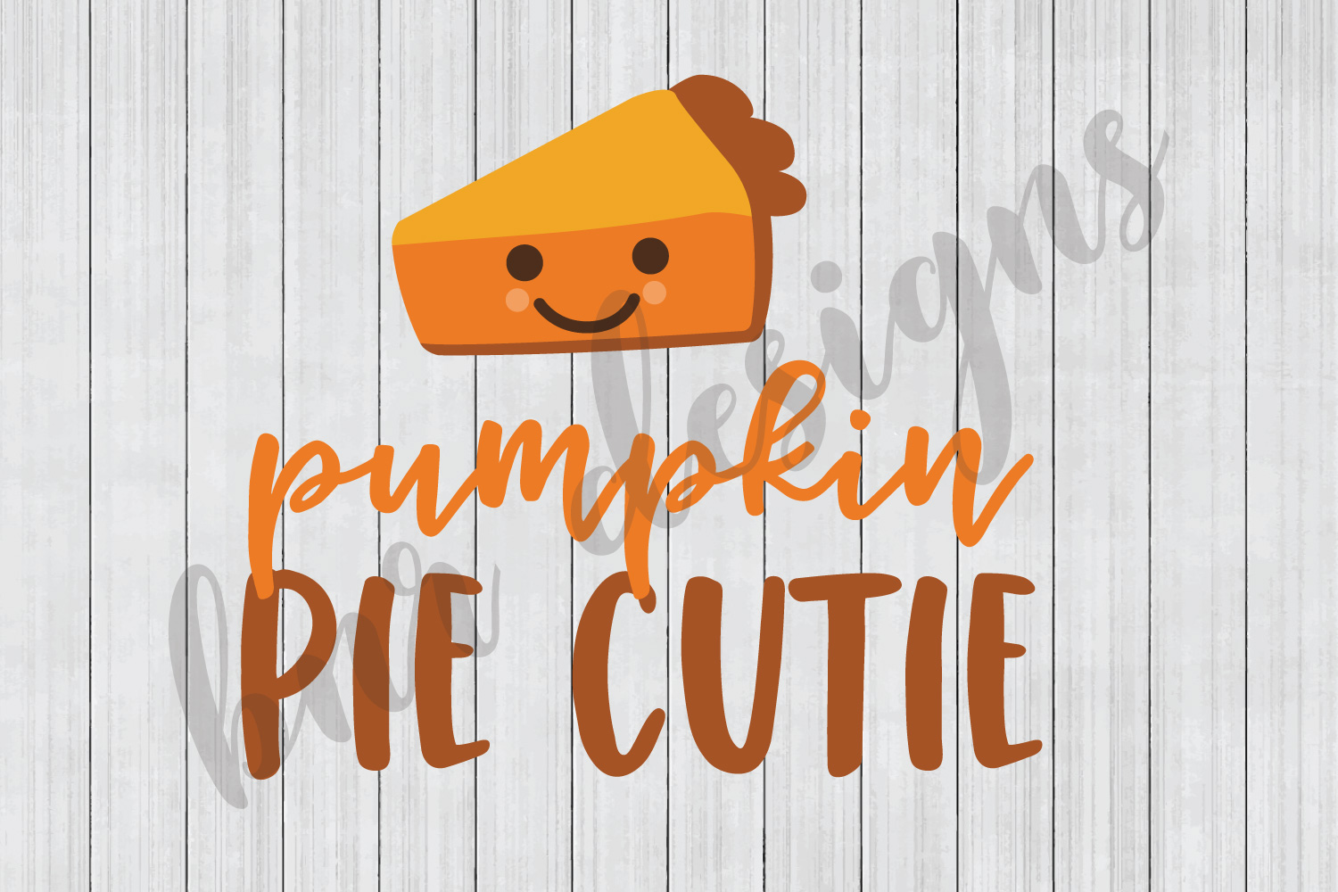 Pumpkin Pie SVG, Thanksgiving SVG, SVG Files, DXF Files