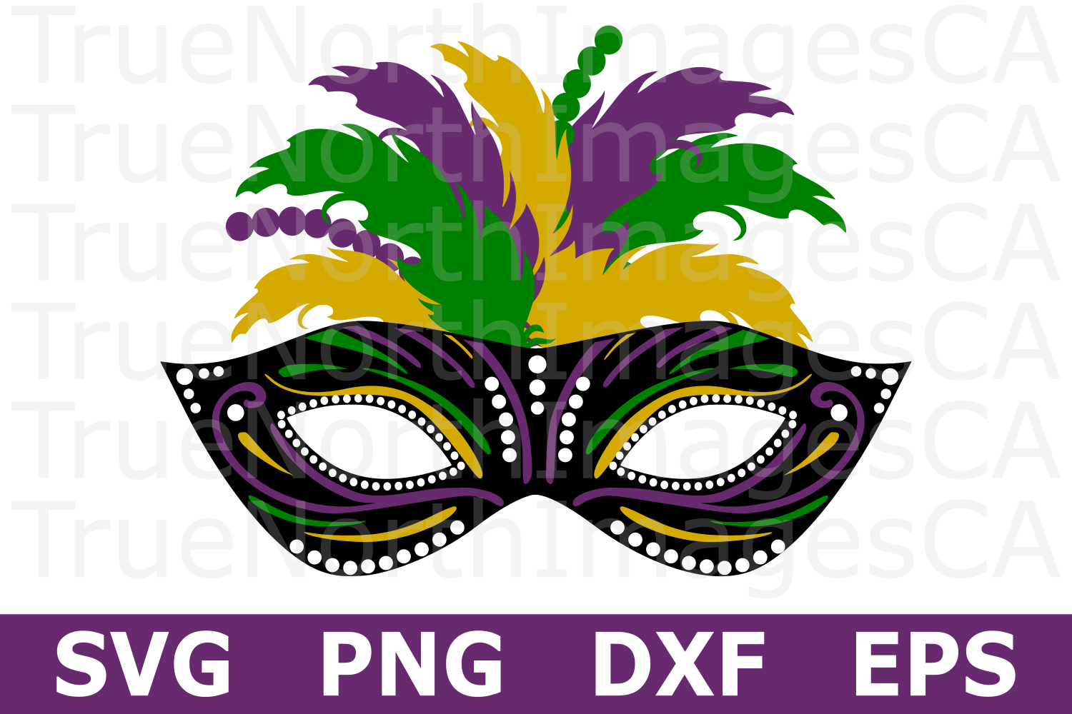 Mardi Gras Mask - A Mardi Gras SVG Cut File