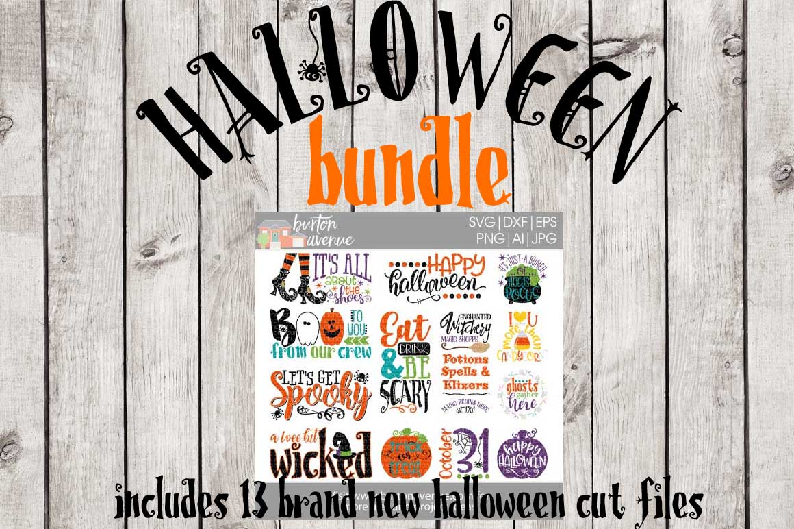 Download Halloween SVG Bundle-cut files for Cricut, Silhouette