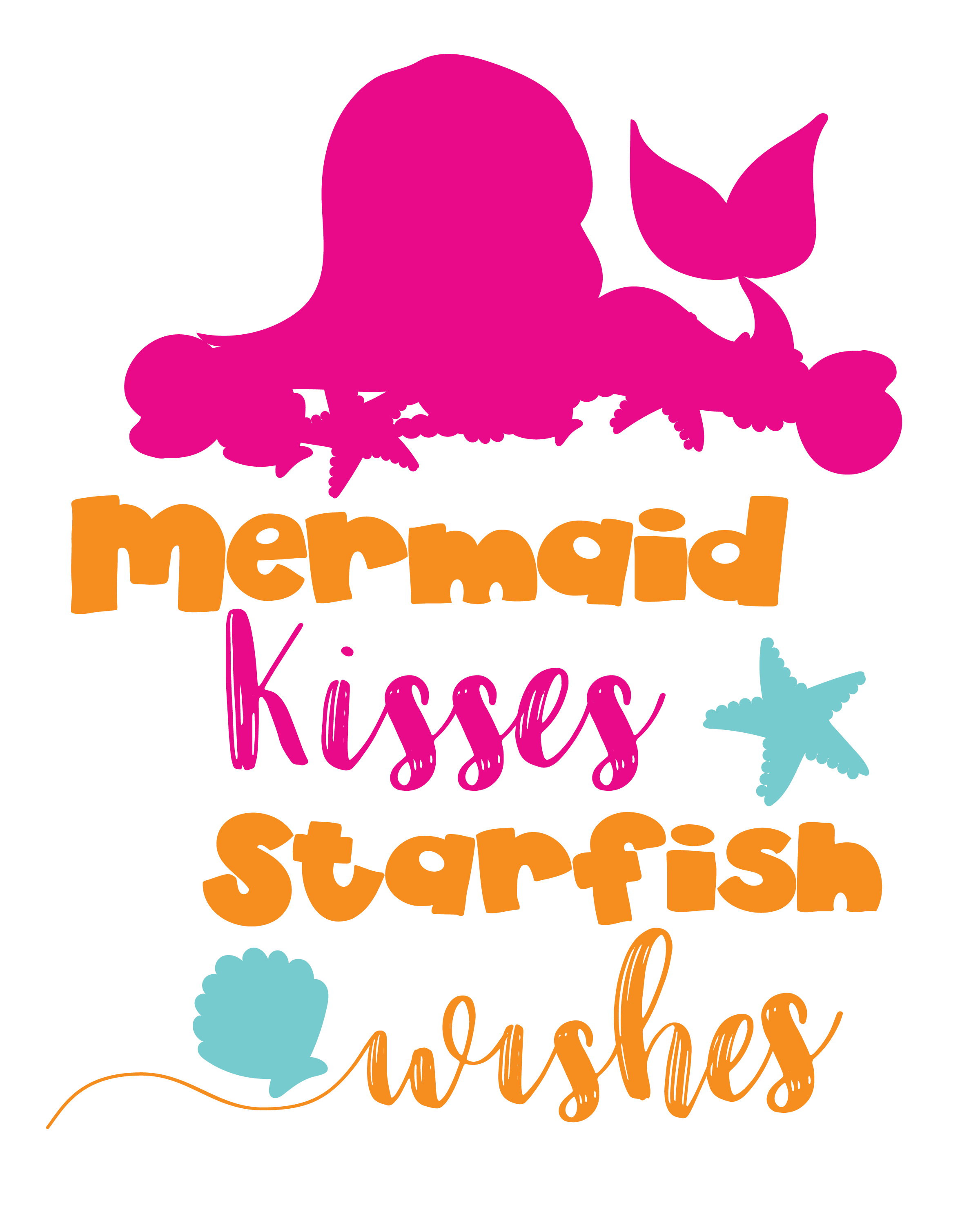 Free Free 197 Mermaid Kisses Svg SVG PNG EPS DXF File
