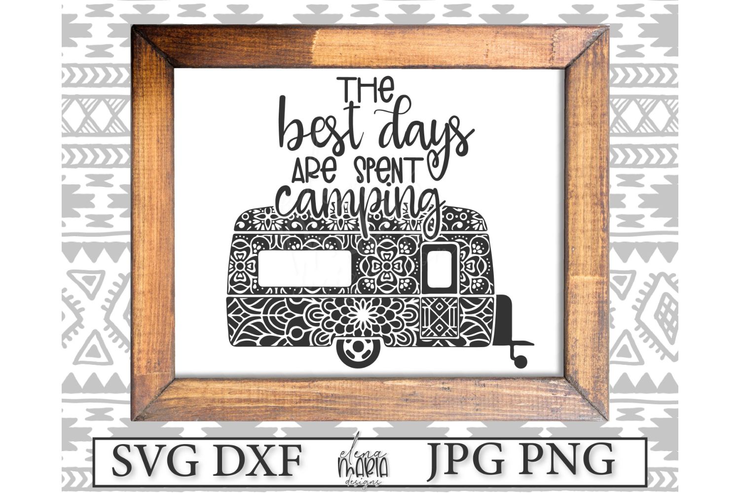 Free Free 92 Camping Mandala Svg SVG PNG EPS DXF File