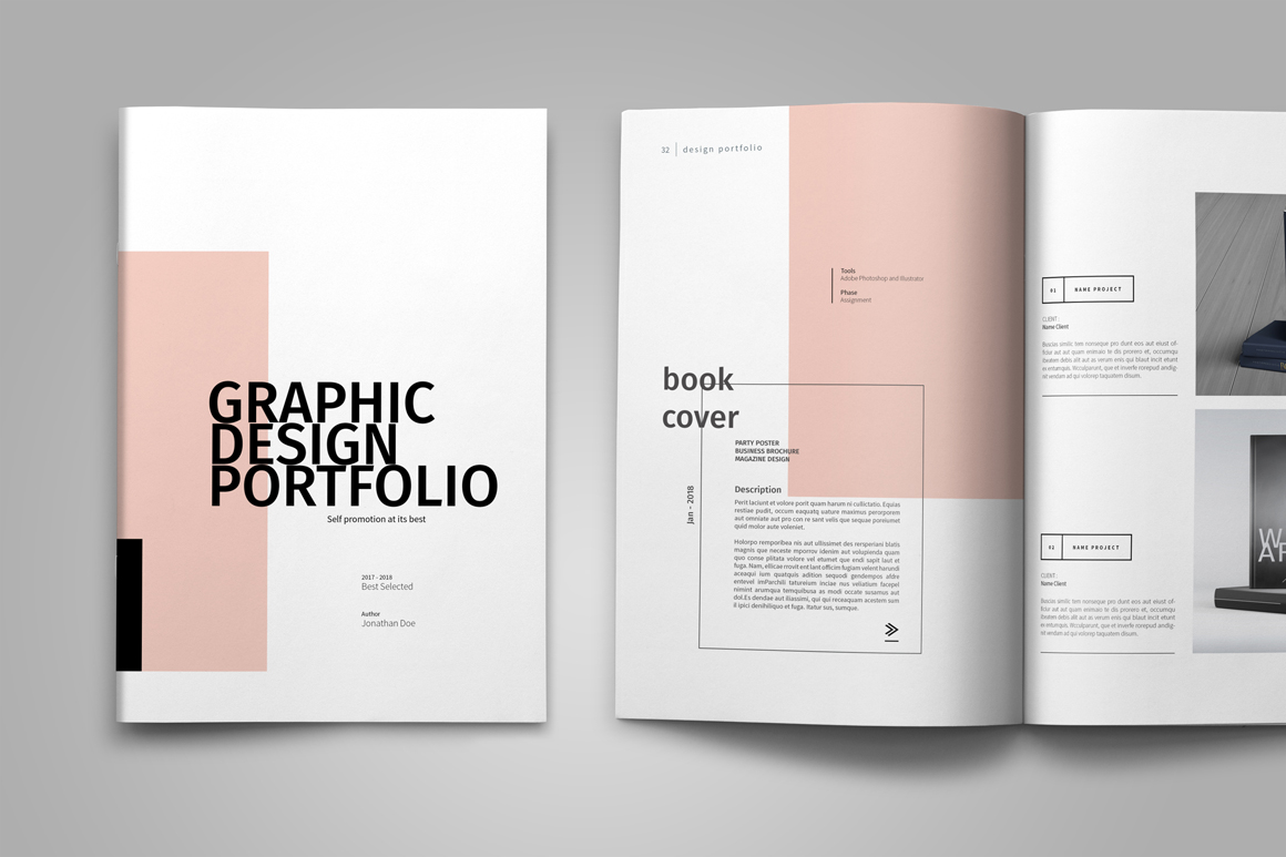 Wordpress Template For Graphic Design Portfolio