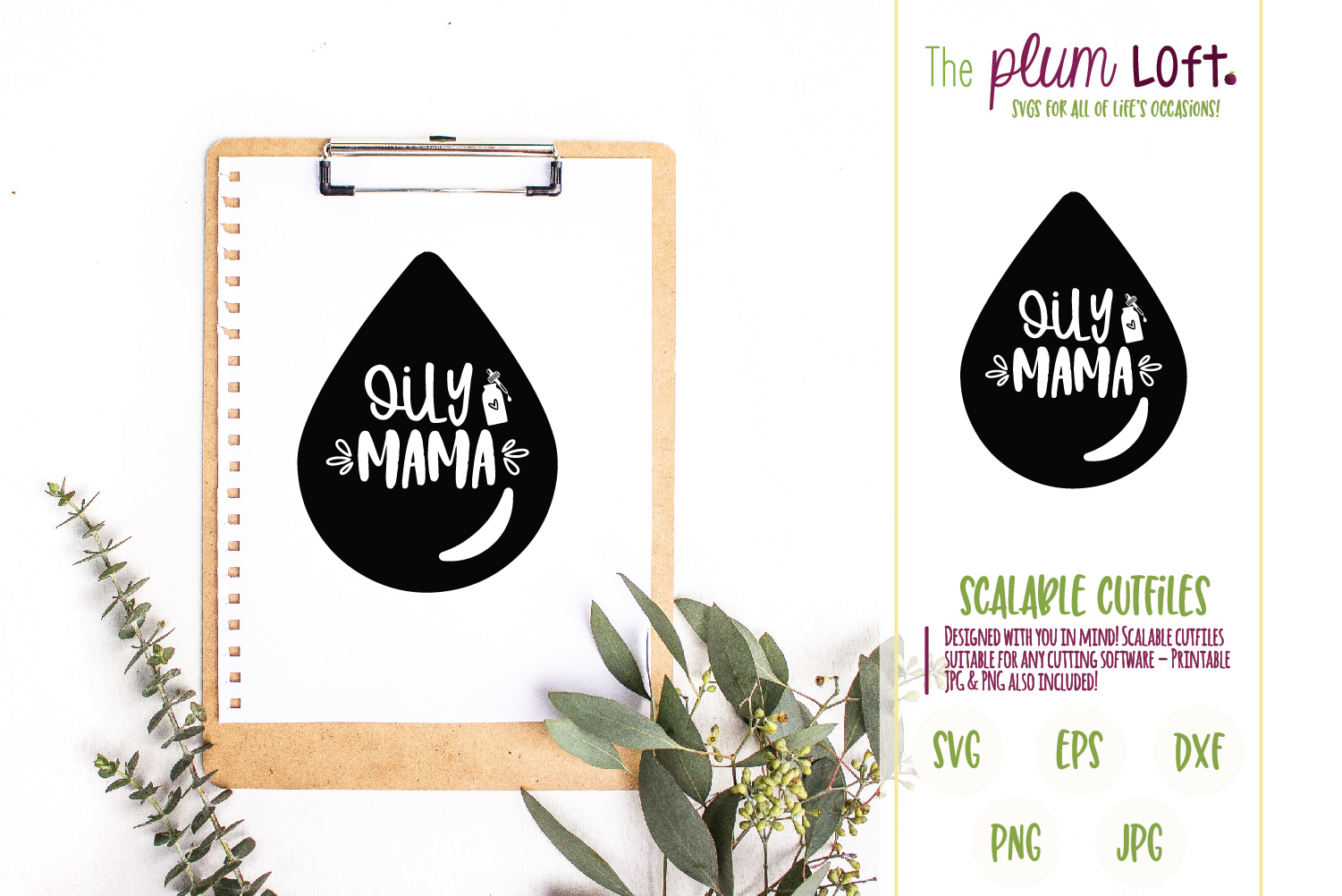 Download Oily Mama - Essential Oils - SVG (293899) | SVGs | Design ...