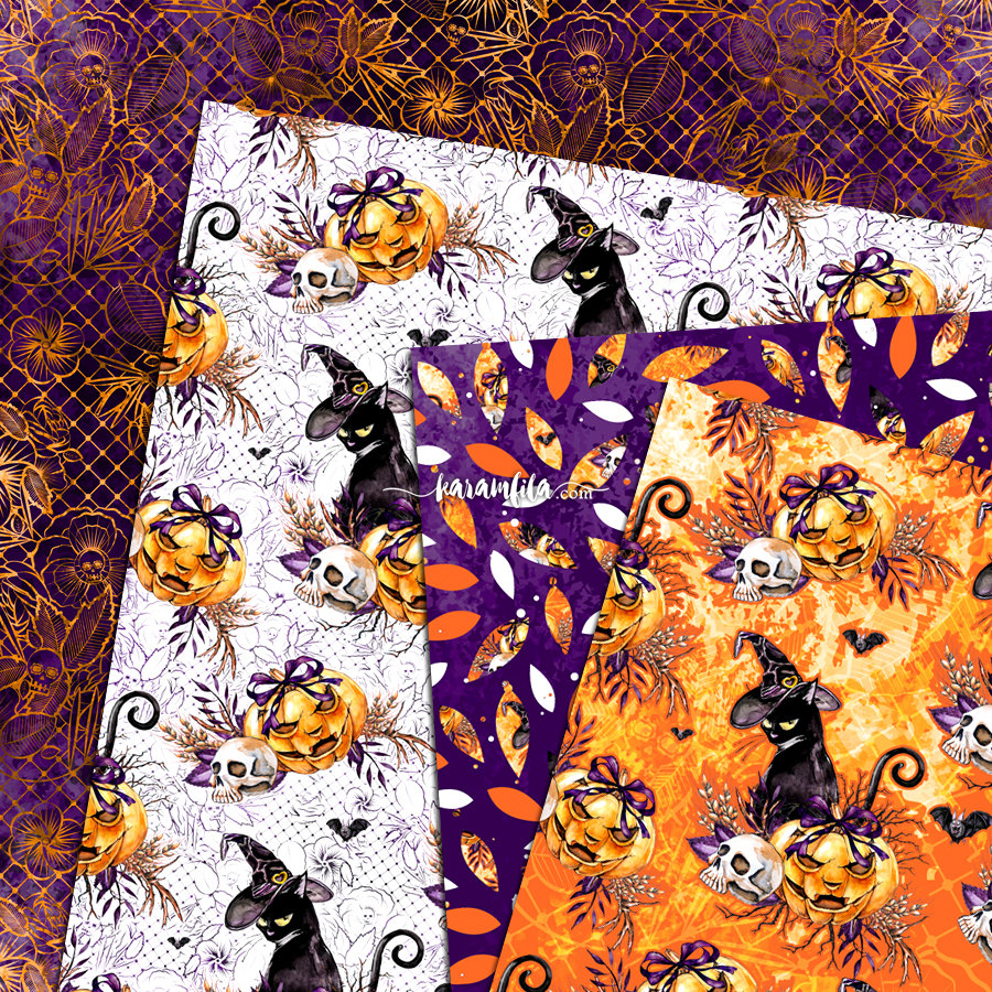 Download Halloween Patterns