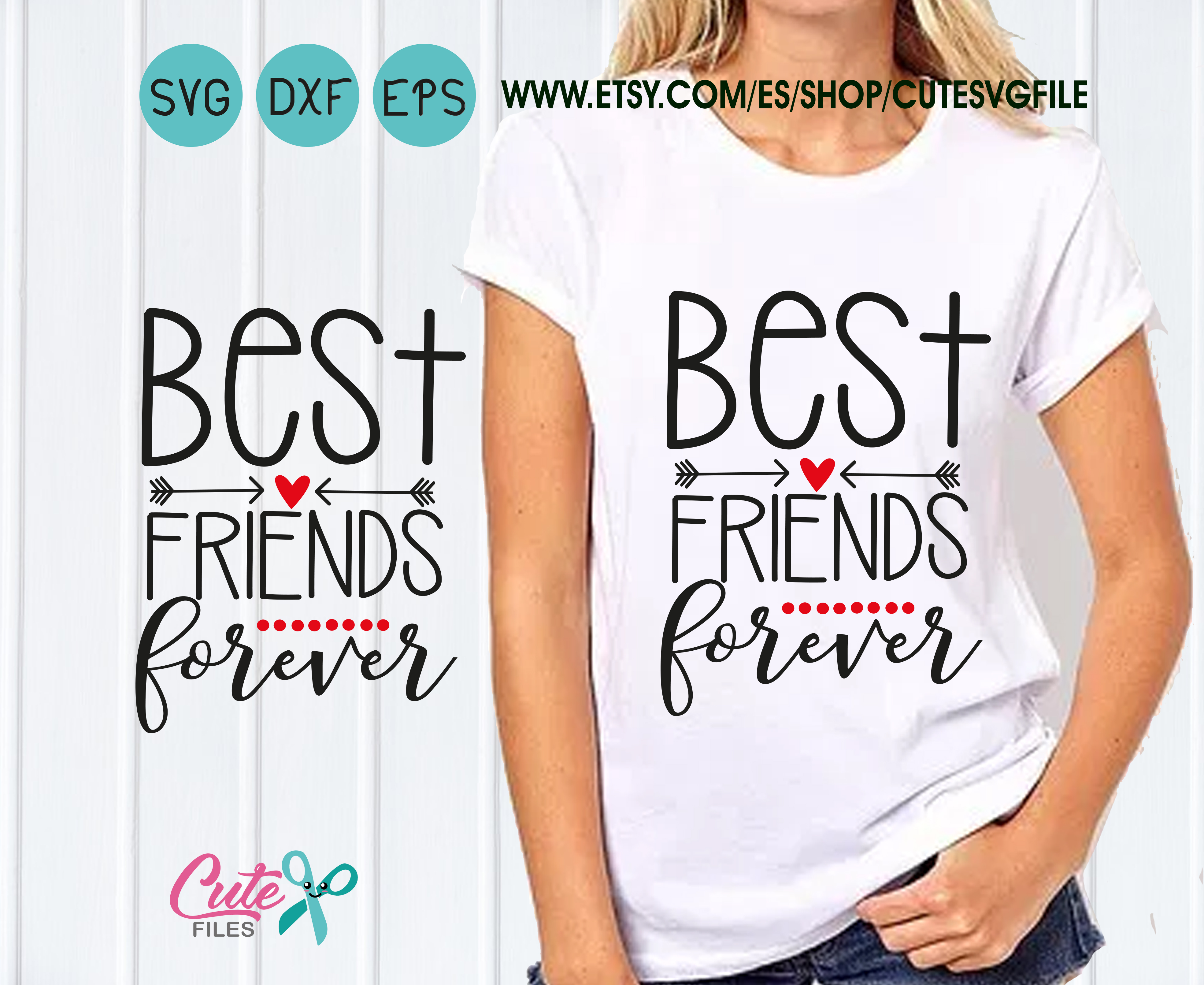 Best friends forever svg, Arrows svg, Happy Valentines Day SVG Files
