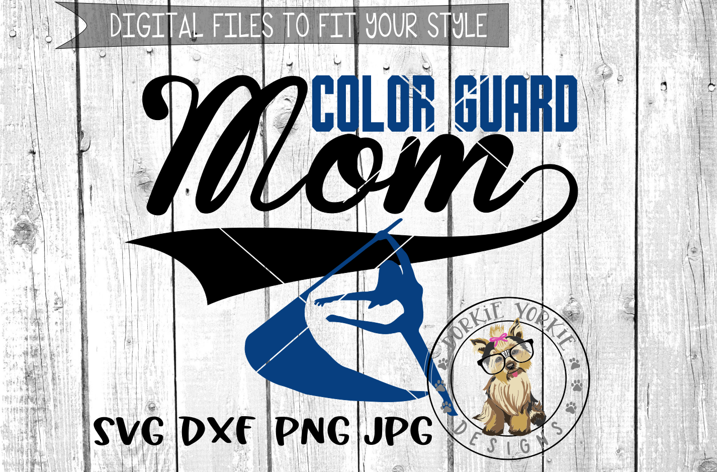 Download Color Guard Mom - SVG cut file
