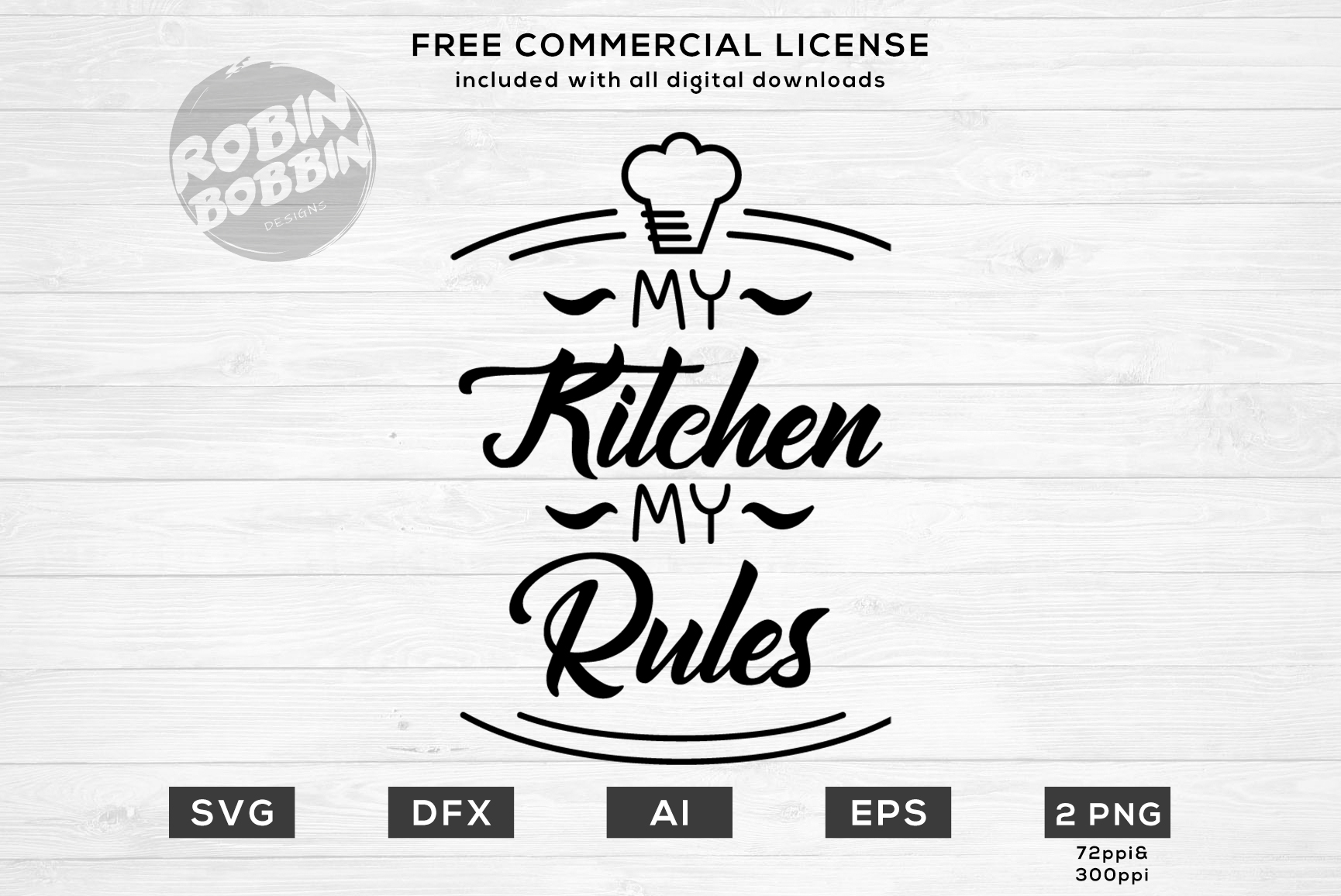 My Kitchen My Rules Design SVG for T-Shirt, Hoodies, Mugs (114449 ...