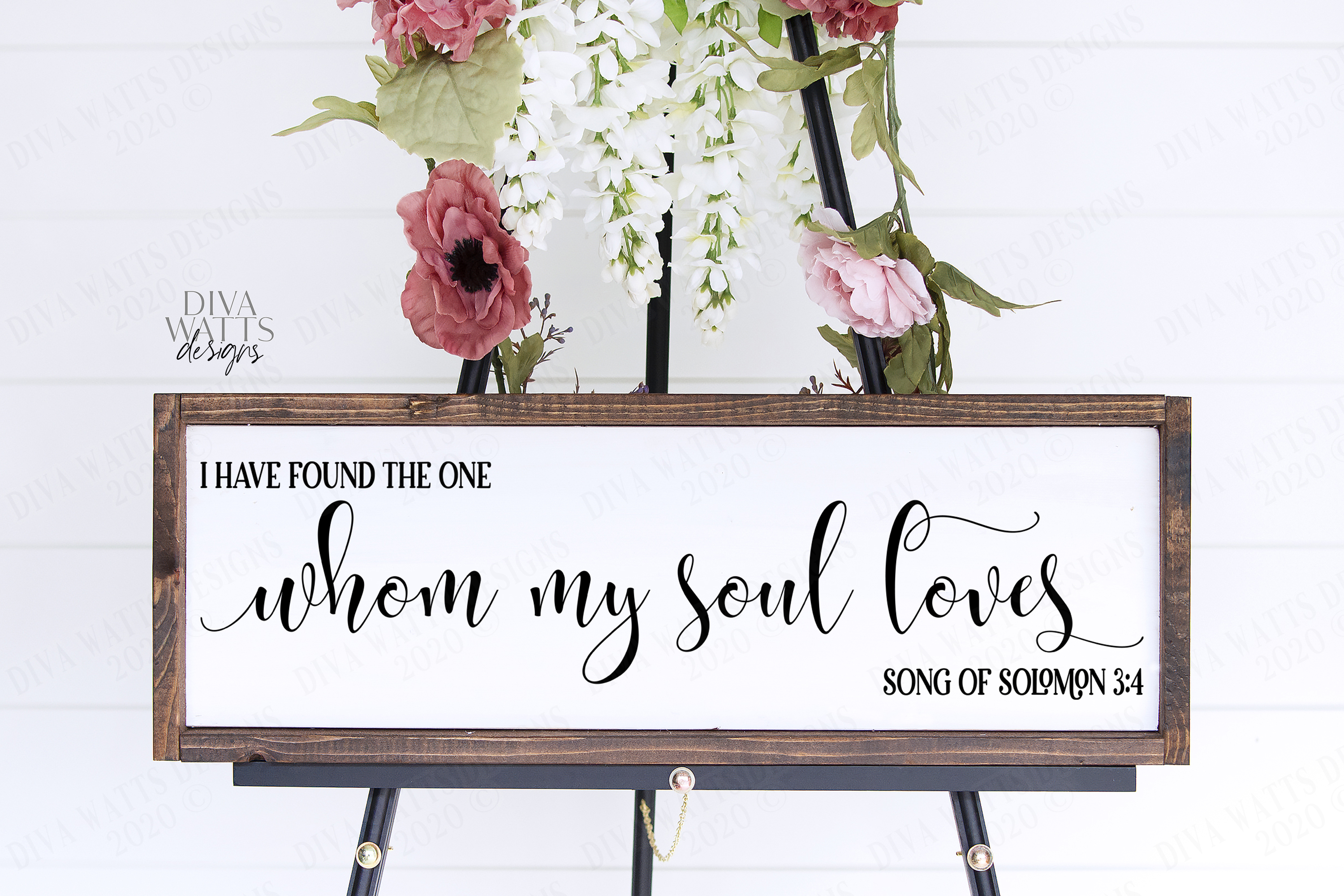 I Have Found The One Whom My Soul Loves - Cutting File SVG