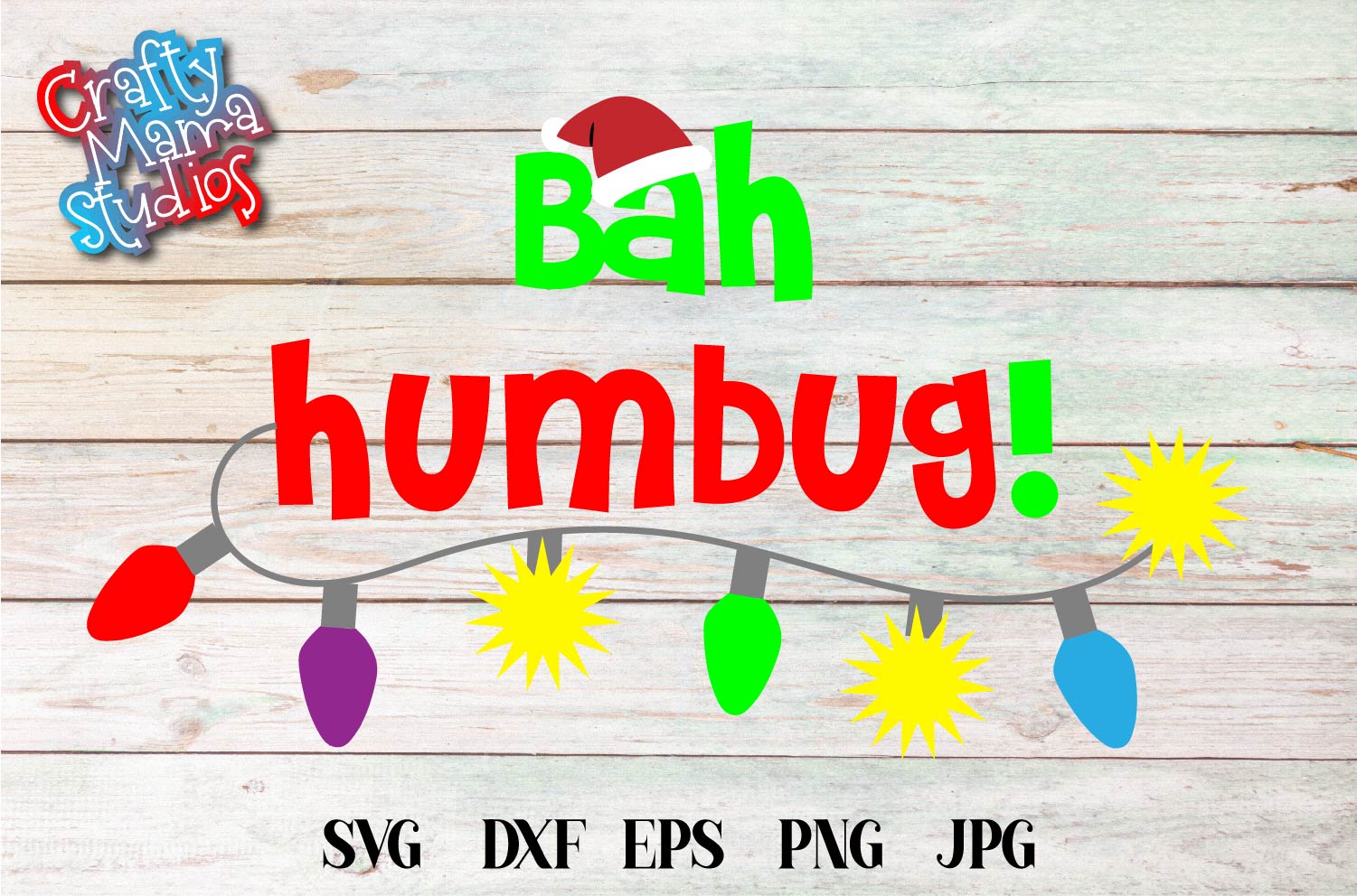 Download Bah Humbug Christmas SVG, Grumpy Christmas, Sarcasm File