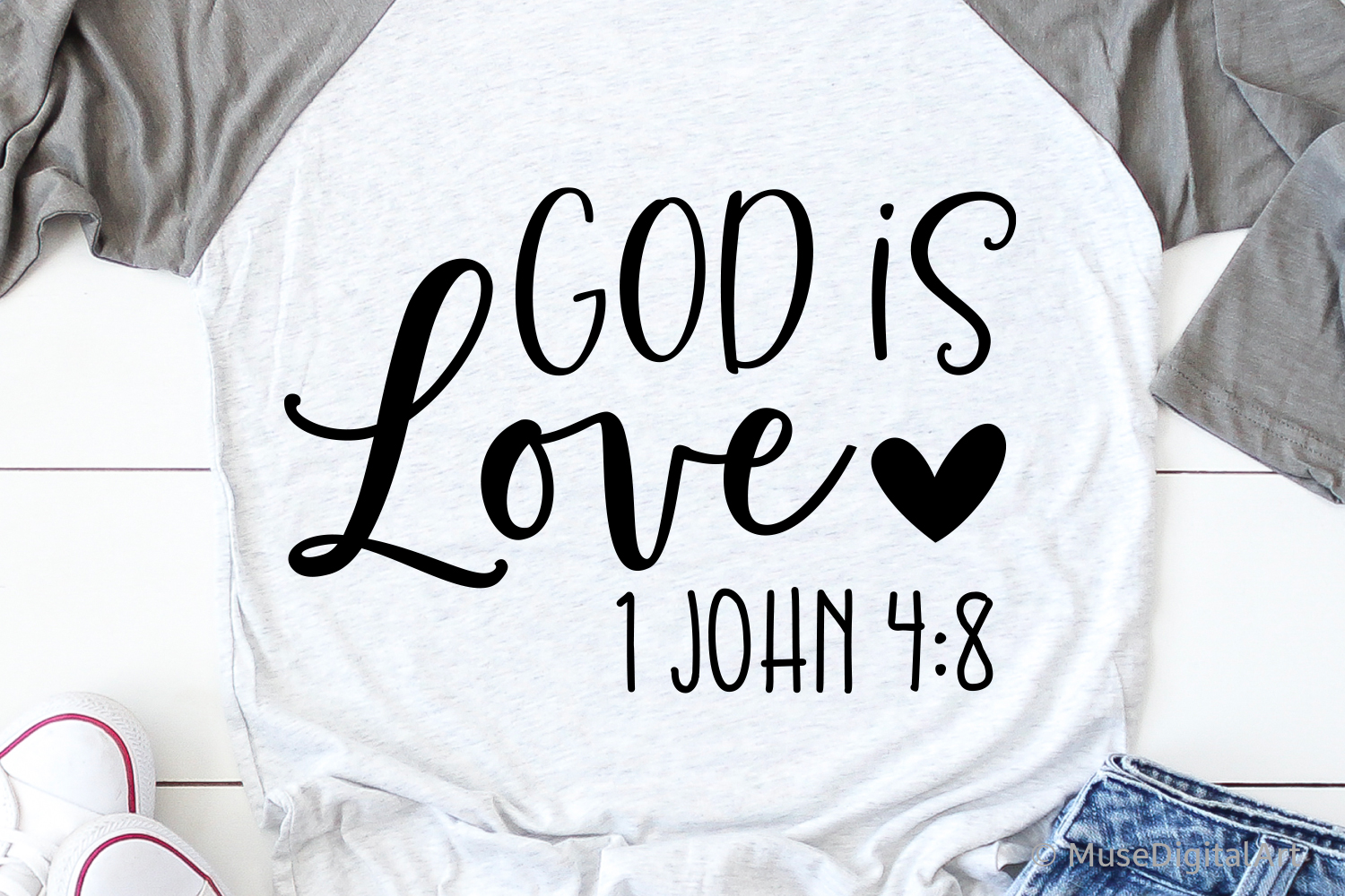 God Is Love Svg, So Loved Svg, Valentines Day Svg, Scripture