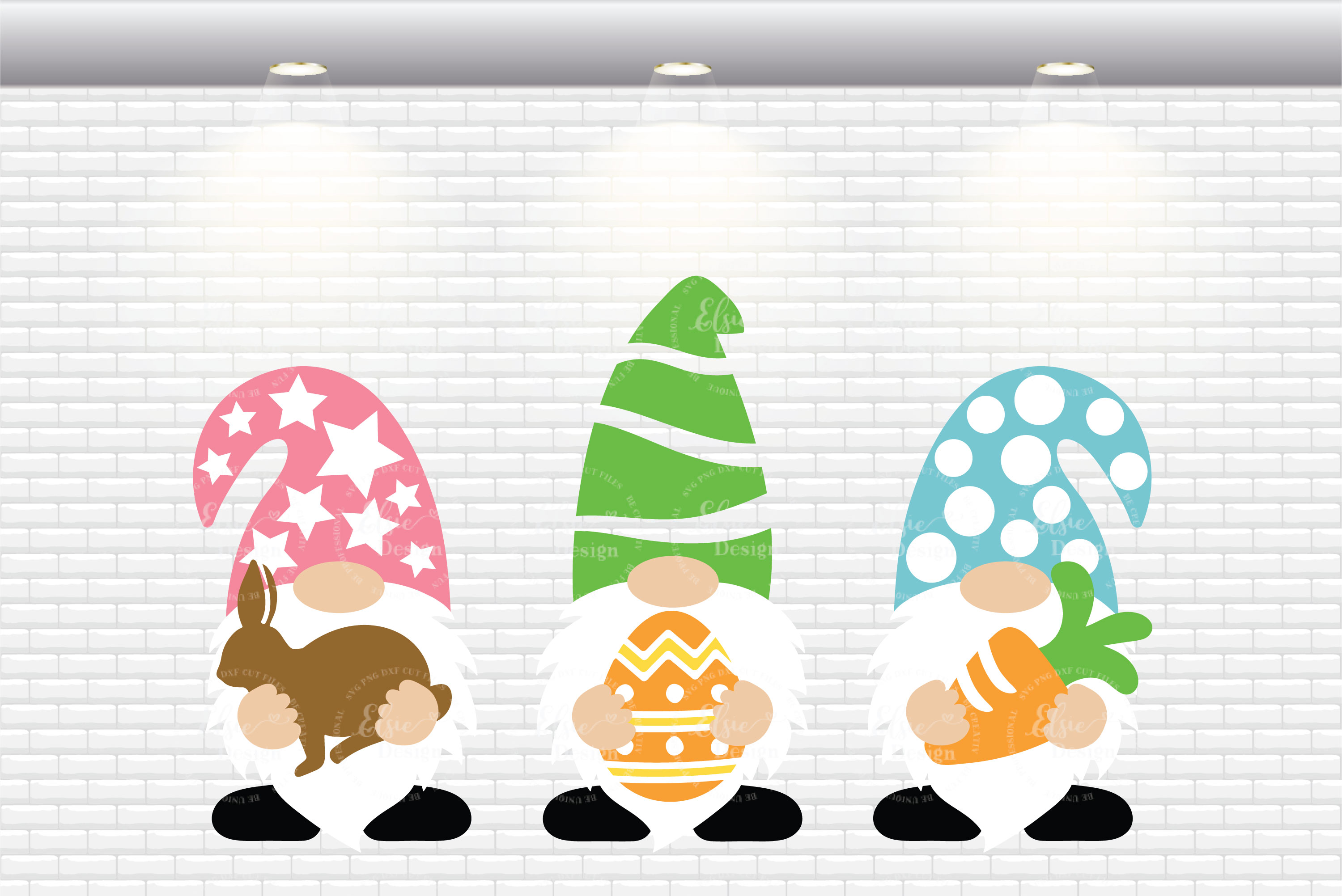 Download Easter Gnomes SVG Cut Files