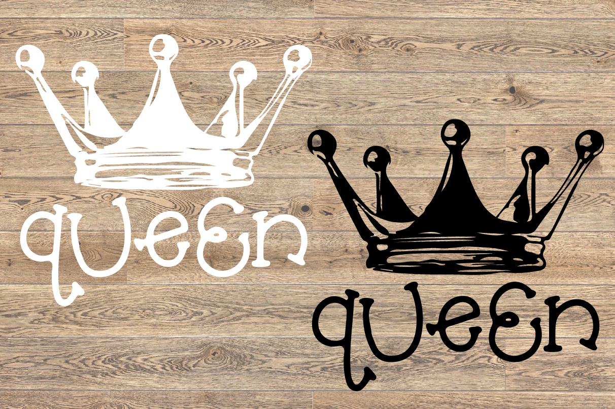 Queen Crown SVG Fairy Tale Black Girl Magic Charming 1259S ...