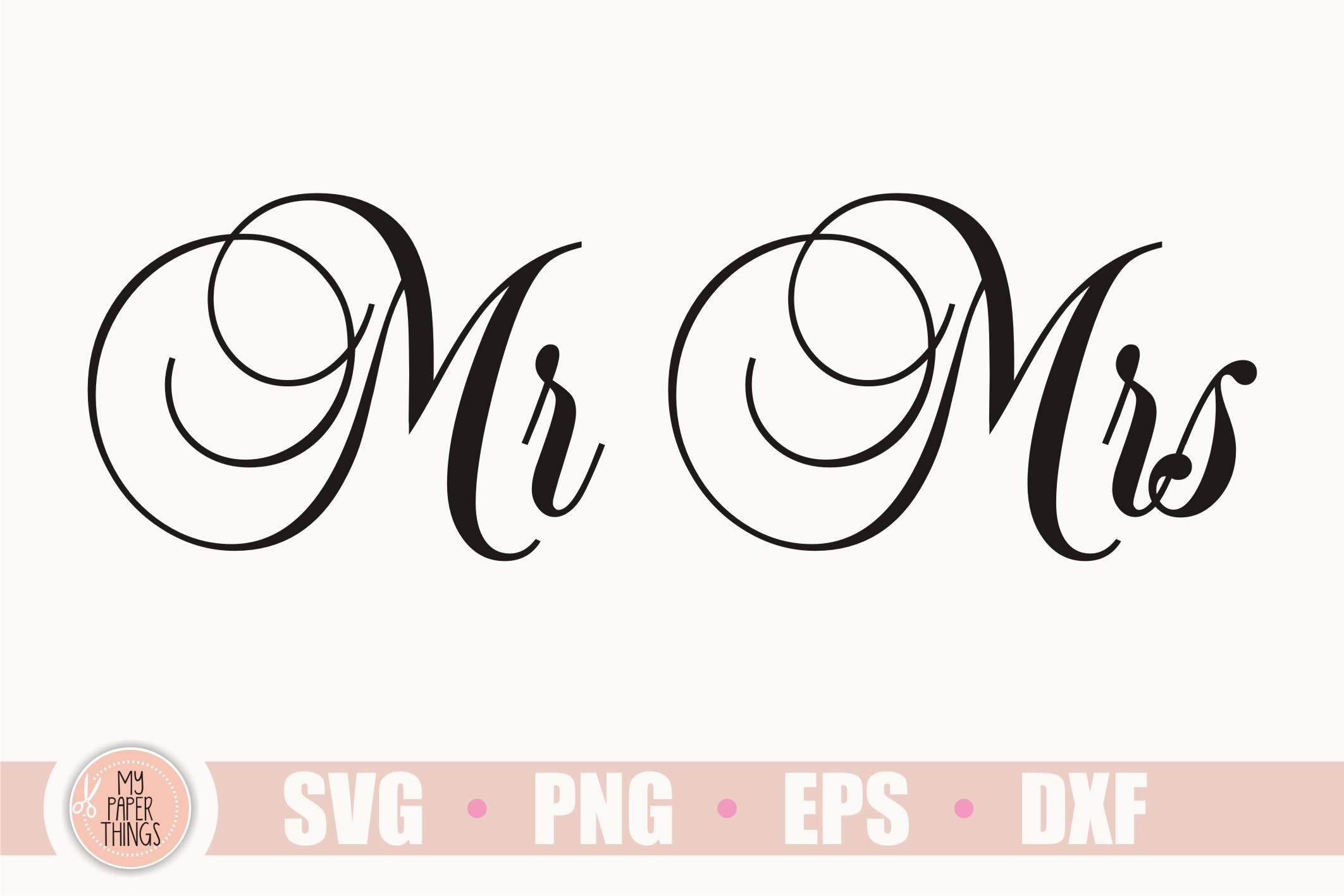 Wedding Svg Mr And Mrs Svg