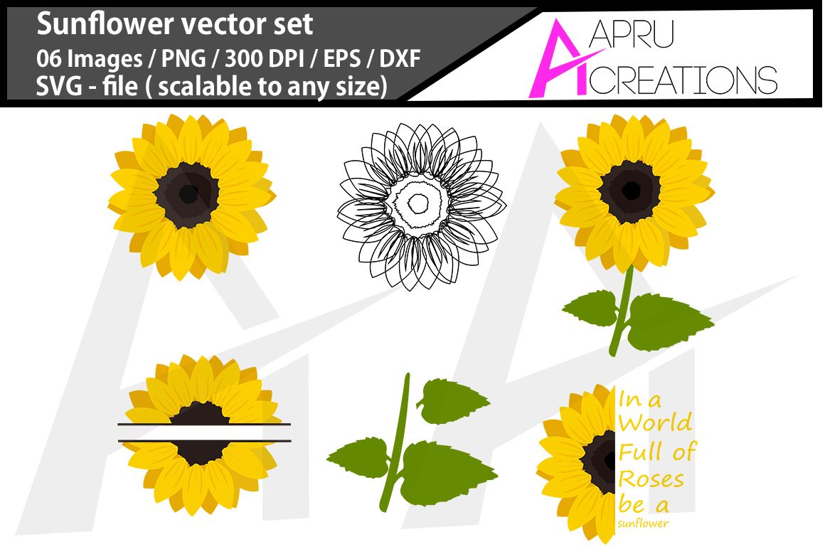 Free Free Sunflower Outline Svg 323 SVG PNG EPS DXF File