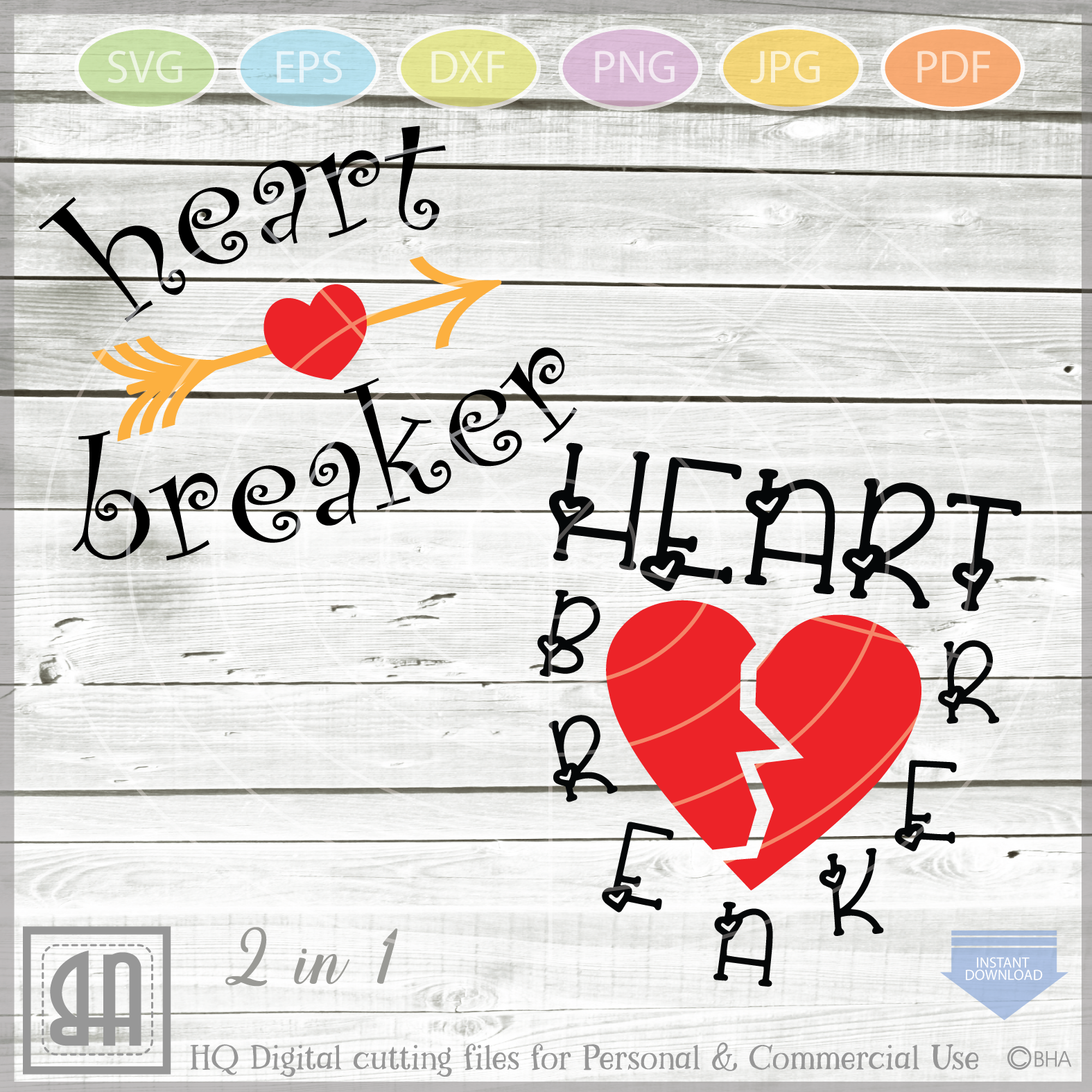 Heartbreaker Valentine Svg - 2 in 1 Boy Valentine svg - Baby (55053) | SVGs | Design Bundles