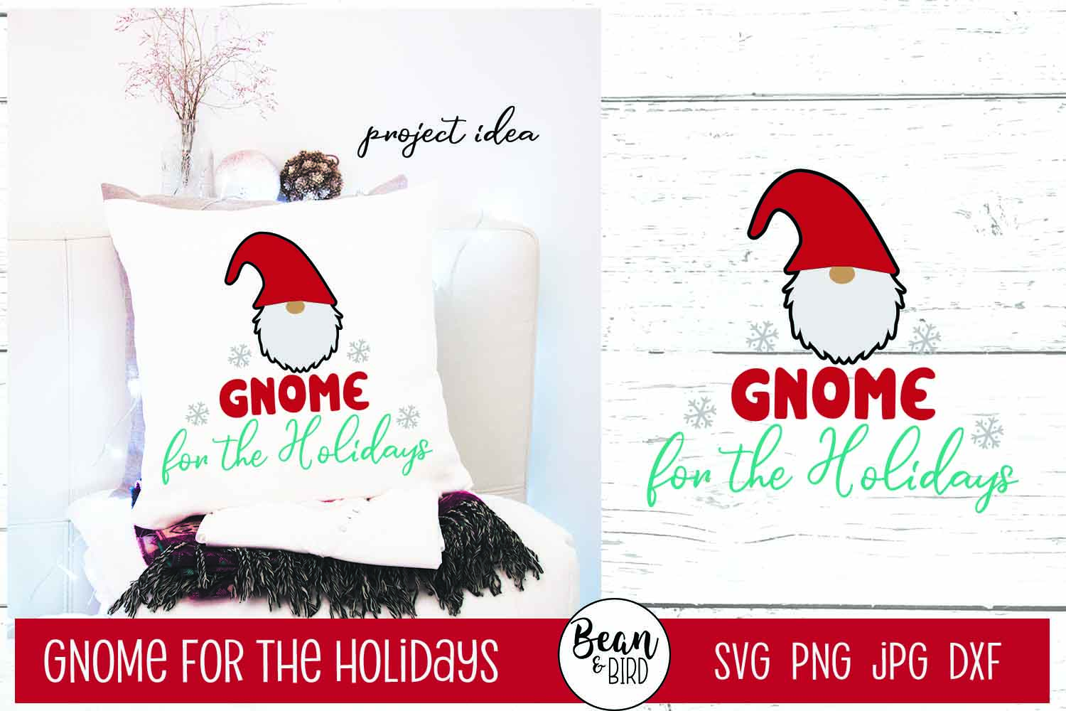 Download Gnome for the Holidays Christmas Svg