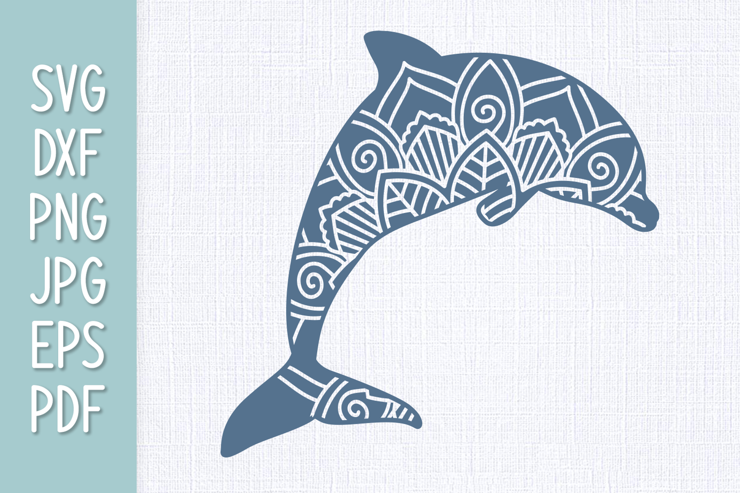 Download Dolphin Mandala SVG