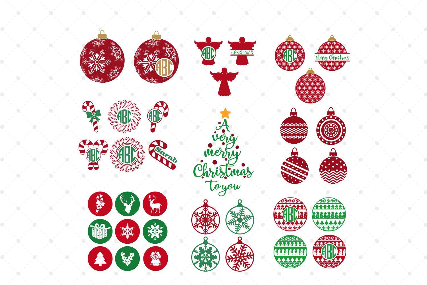 Download Christmas Bundle SVG Cut Files (36499) | Cut Files | Design Bundles