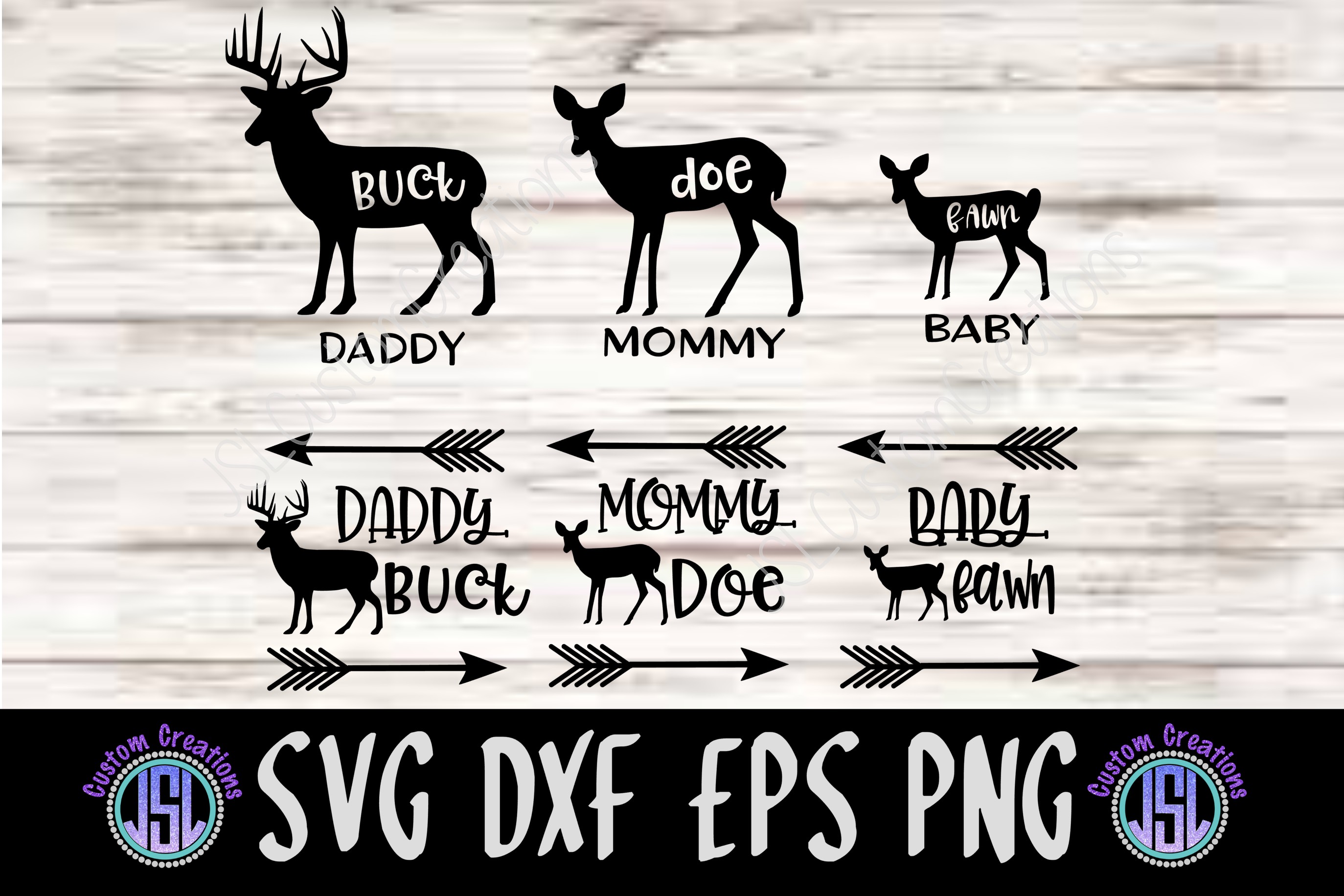 Free Free 278 Deer Family Silhouette Svg SVG PNG EPS DXF File