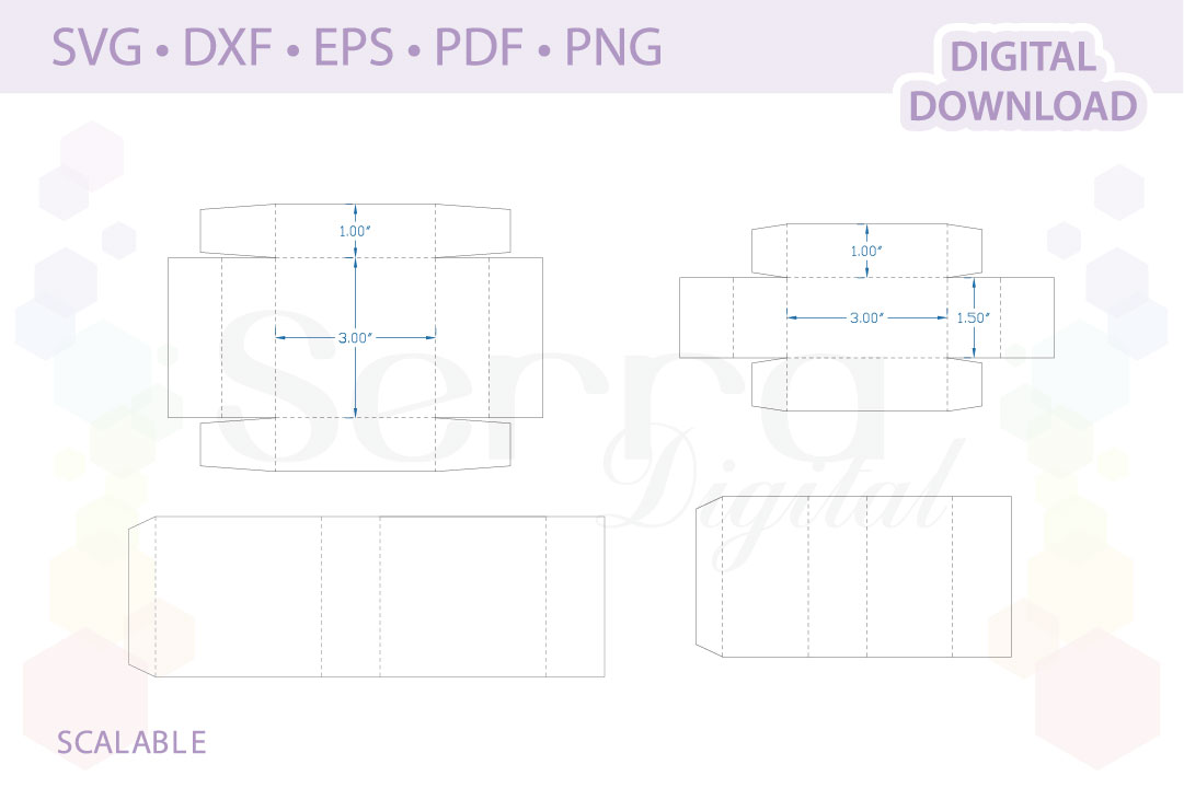 Matchbox Favour Boxes cut file