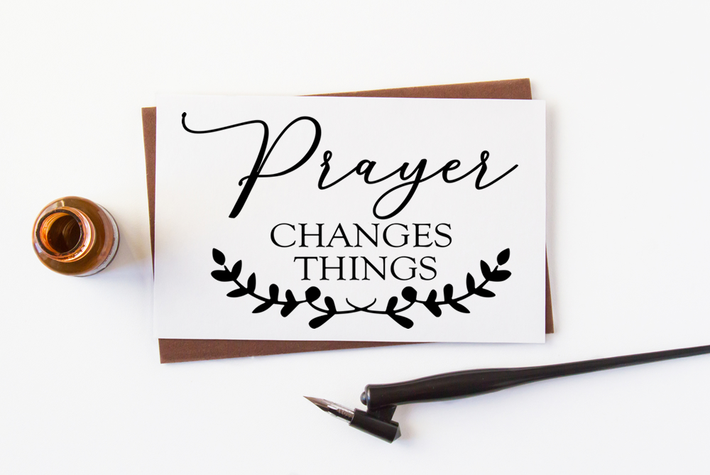 Prayer Changes Everything Christian Saying Wall Sign SVG (290728 ...