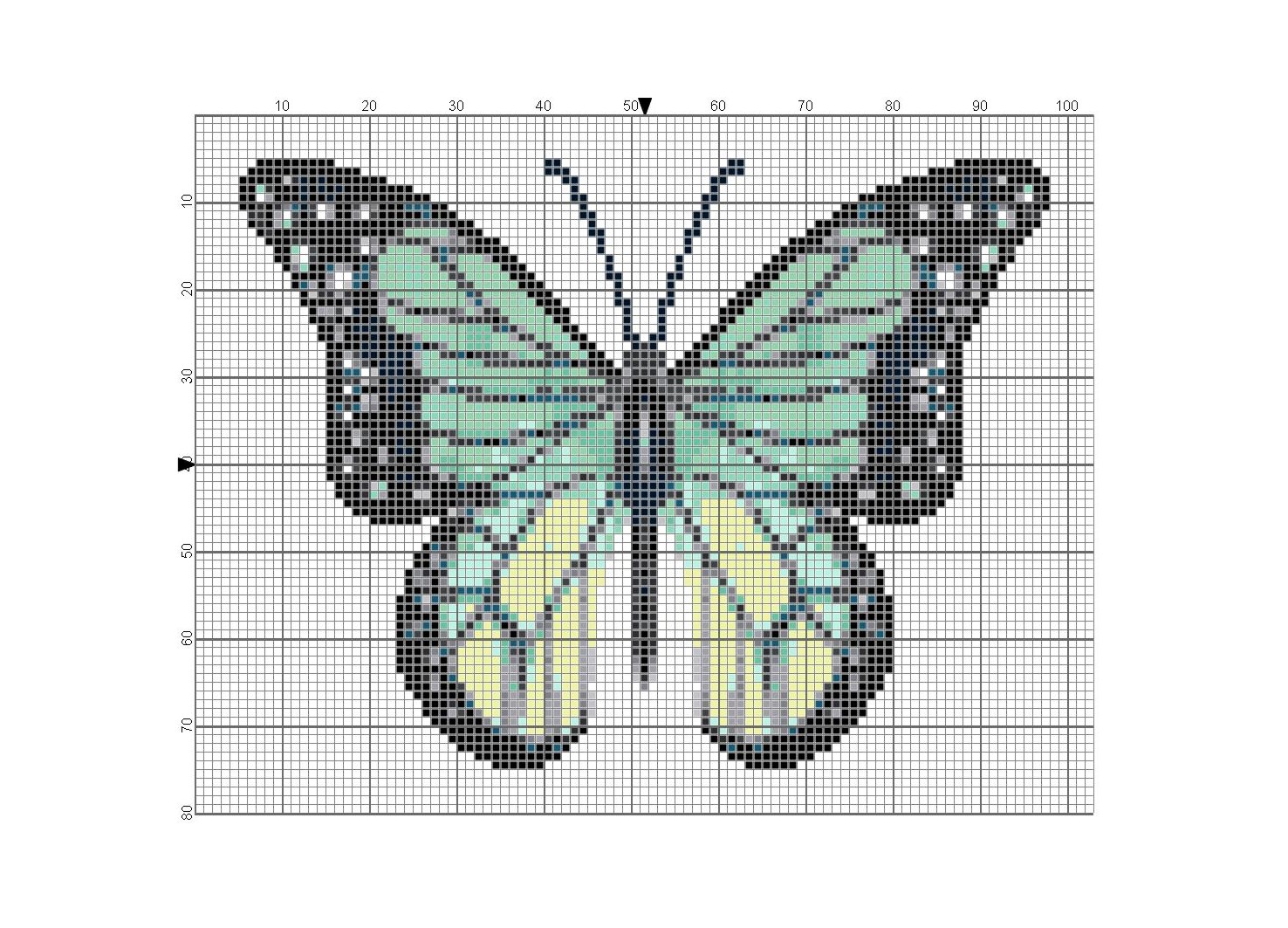 Cross Stitch Butterfly Design Cross Stitch Patterns