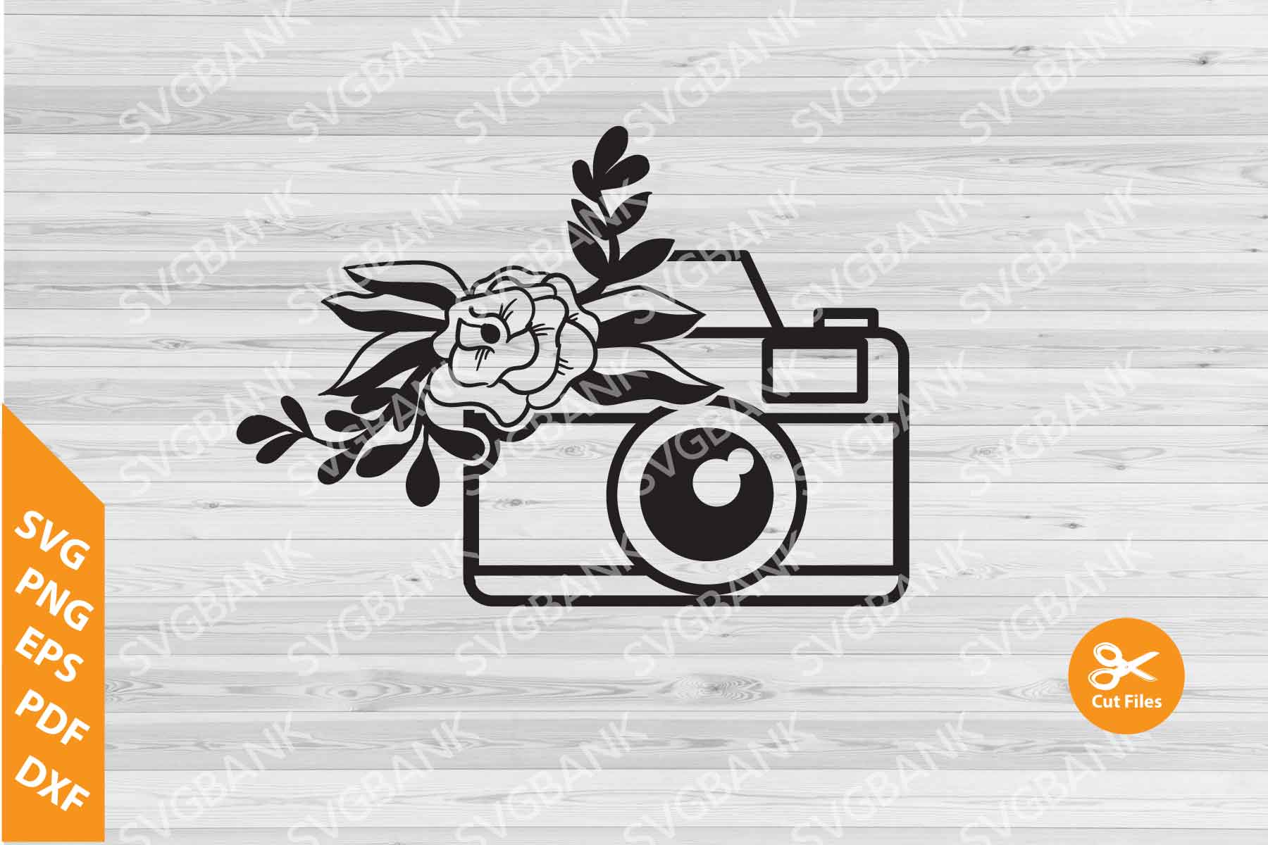Download Camera SVG, Camera with flower svg, photography svg